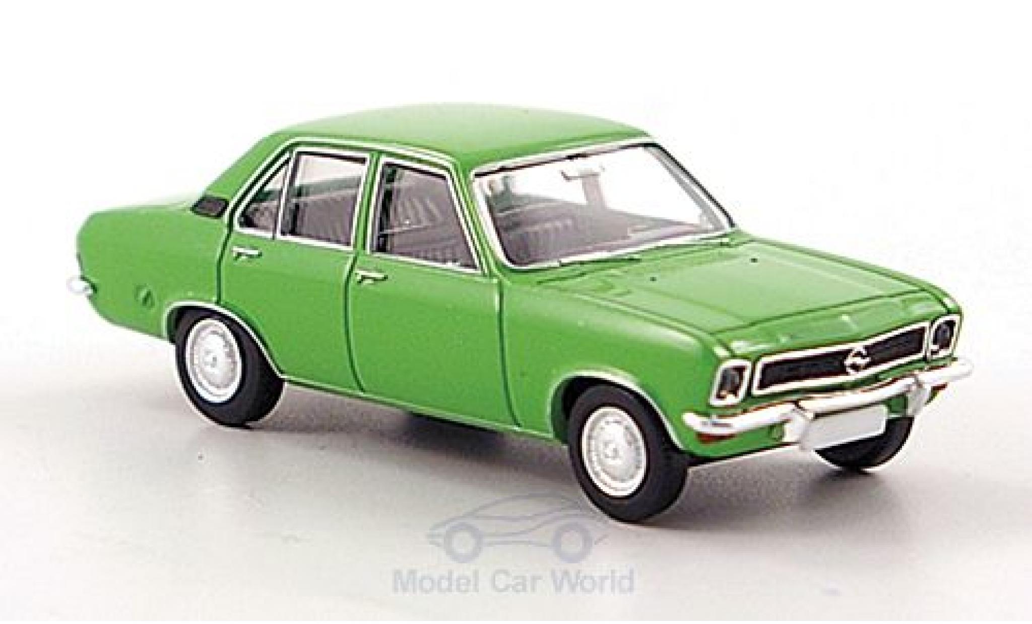 Opel Ascona 1/87 Brekina A green Sondermodell MCW limitierte Auflage 500 diecast model cars