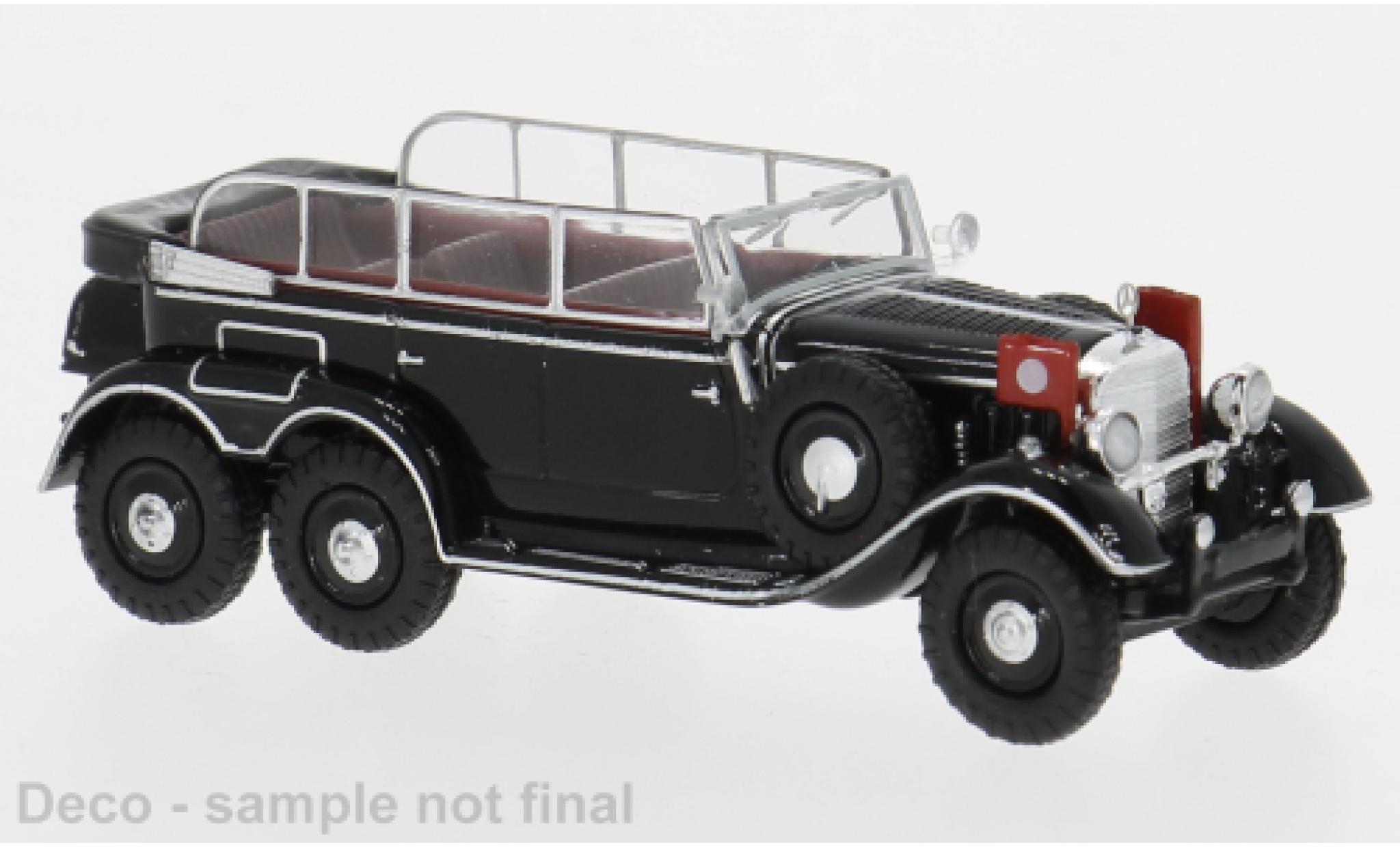 Mercedes G4 1/87 Brekina black 1938 1:87 diecast model cars