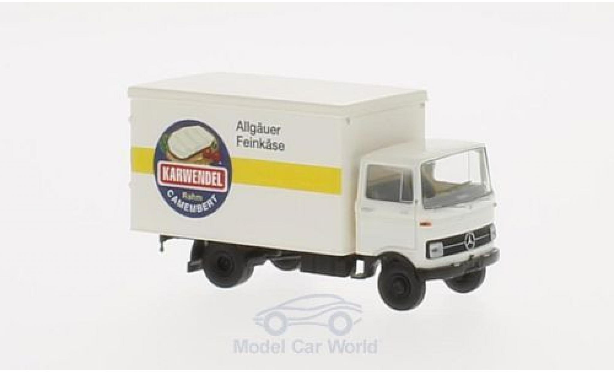 Mercedes LP 608 1/87 Brekina Koffer Karwendel diecast model cars