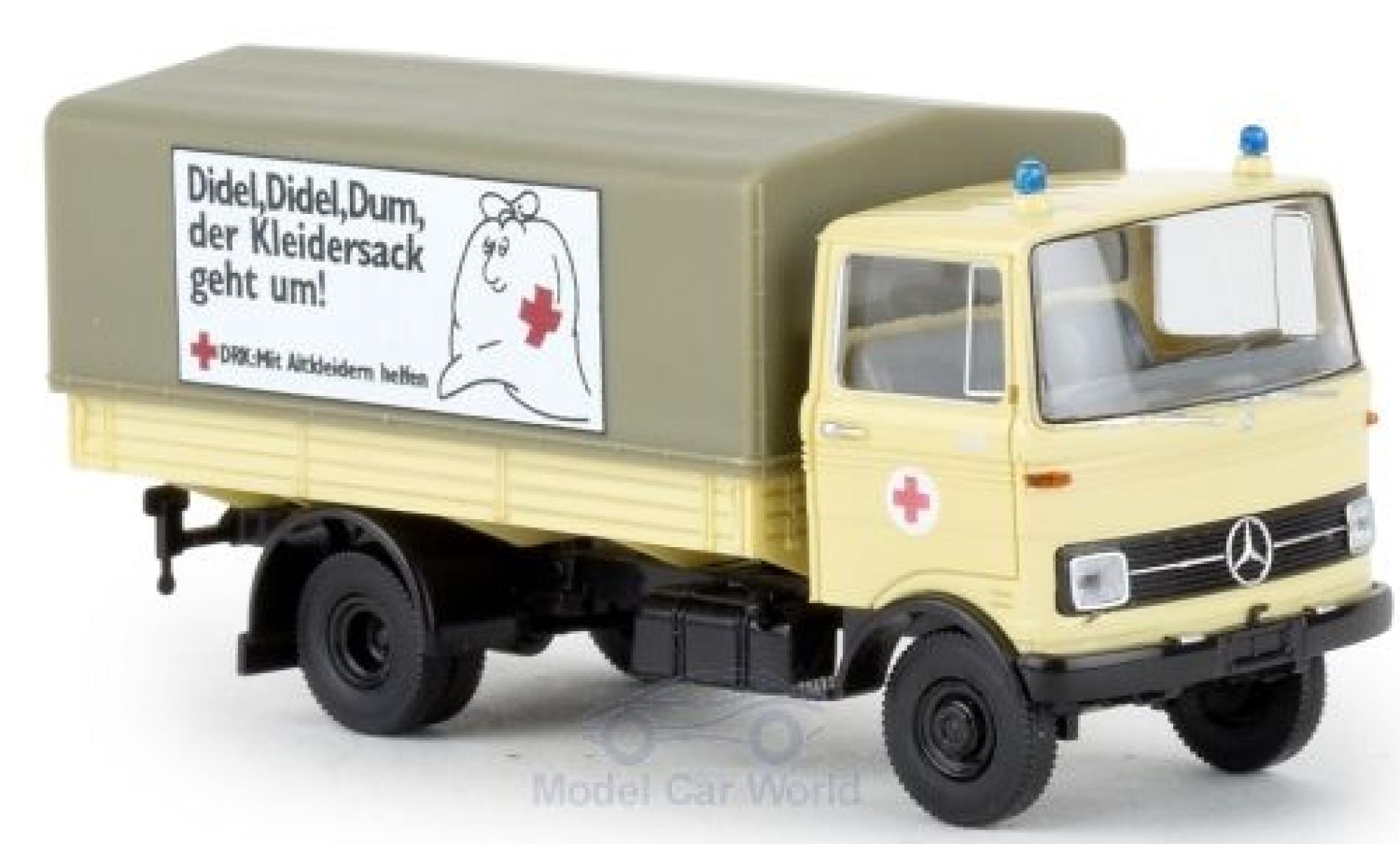 Mercedes LP 608 1/87 Brekina PP DRK Altkleidersammlung 1965 diecast model cars
