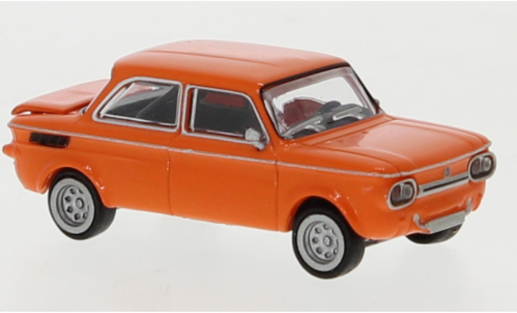 NSU TTS 1/87 Brekina orange 1966 diecast model cars