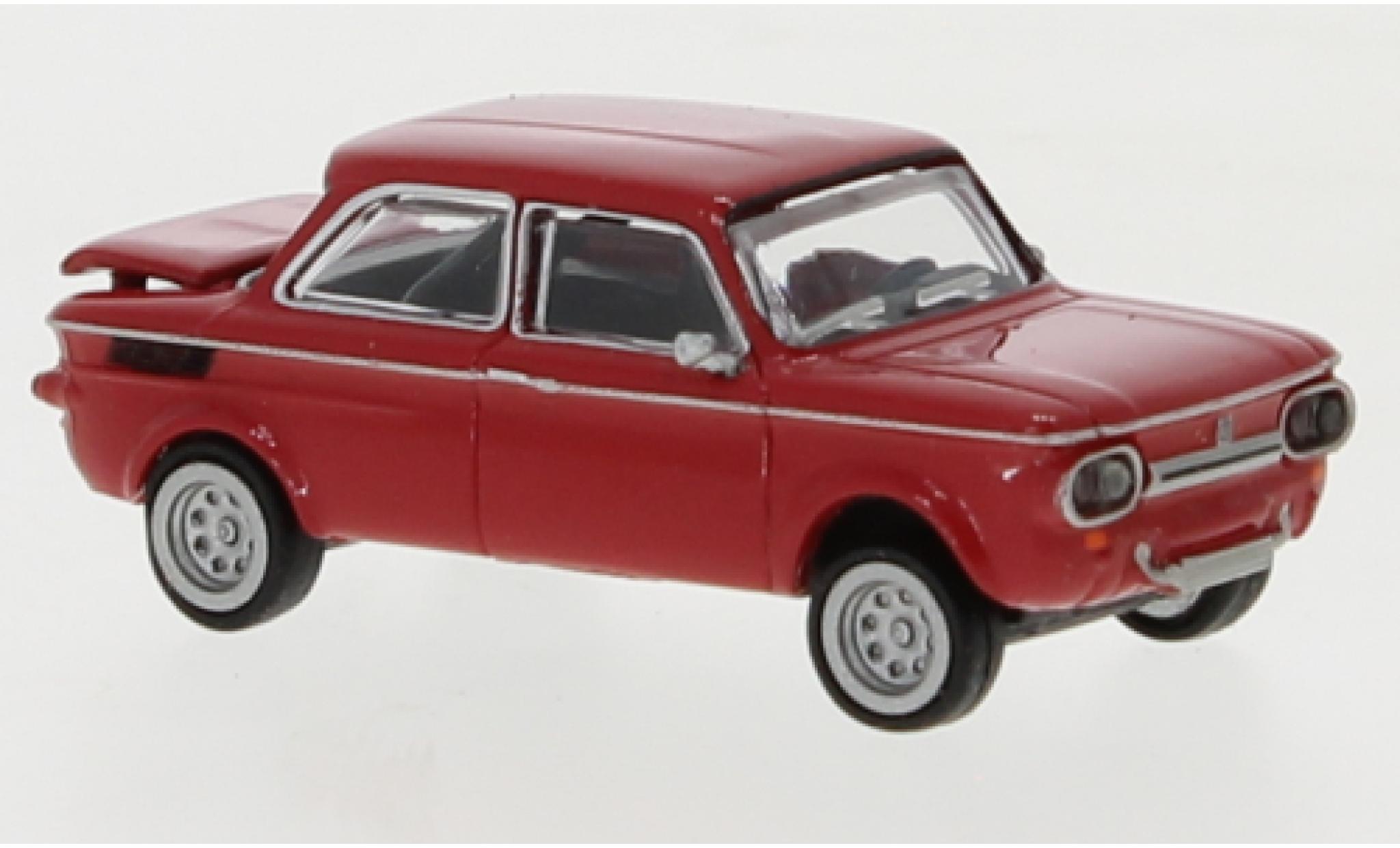 NSU TTS 1/87 Brekina red 1966 diecast model cars