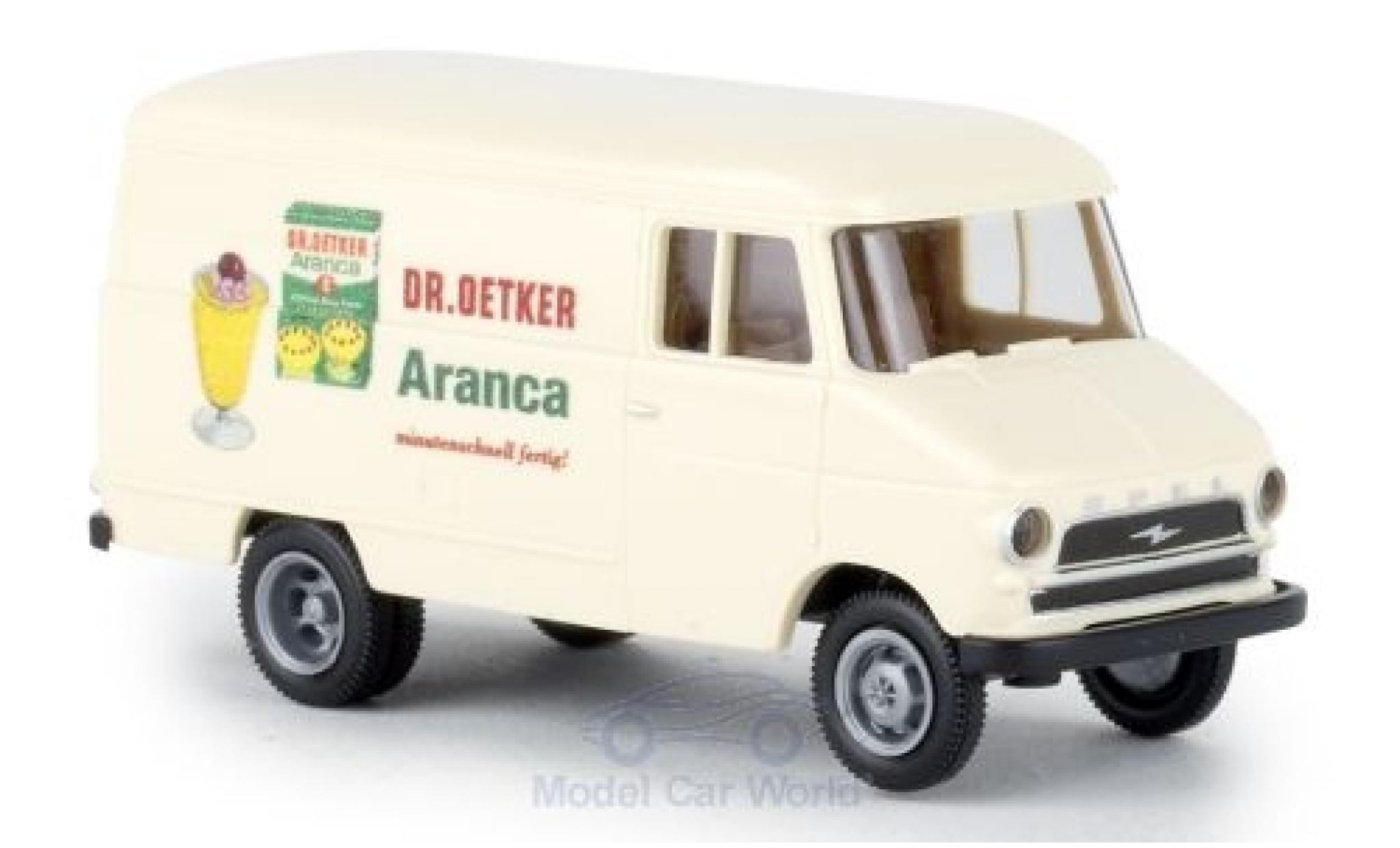 Opel Blitz 1/87 Brekina A Kasten Dr. Oetker Aranca diecast model cars