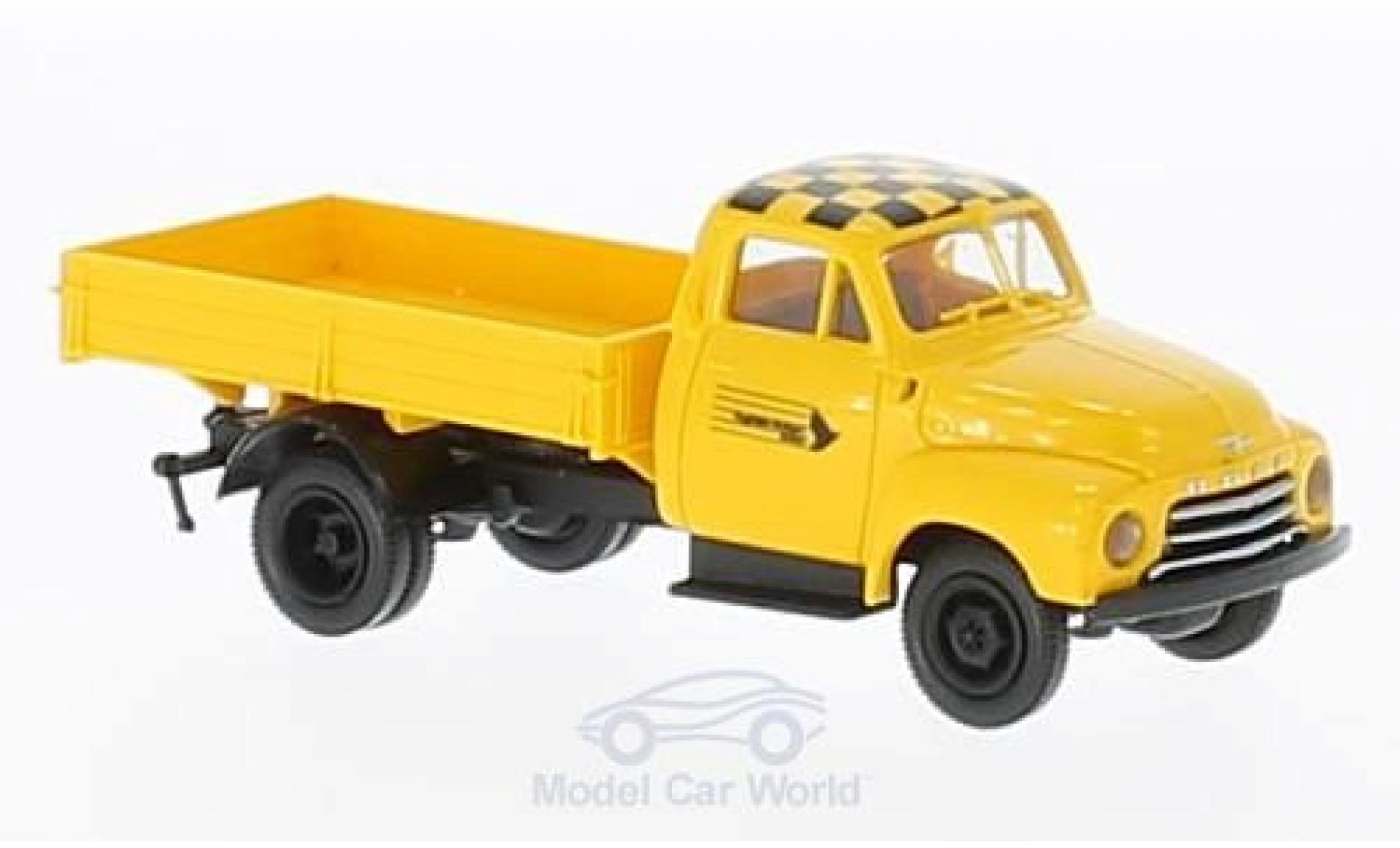 Opel Blitz 1/87 Brekina Flughafen Stuttgart Pritsche diecast model cars