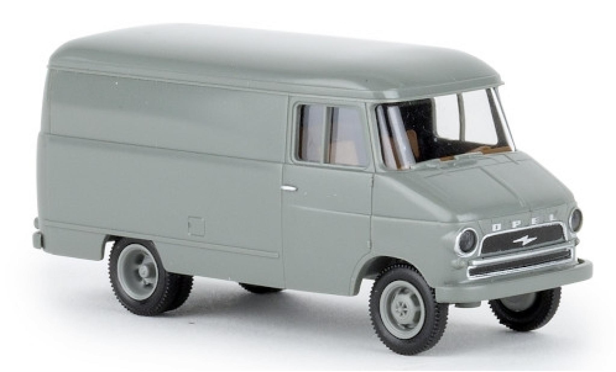 Opel Blitz 1/87 Brekina Kasten A grey 1959 diecast model cars