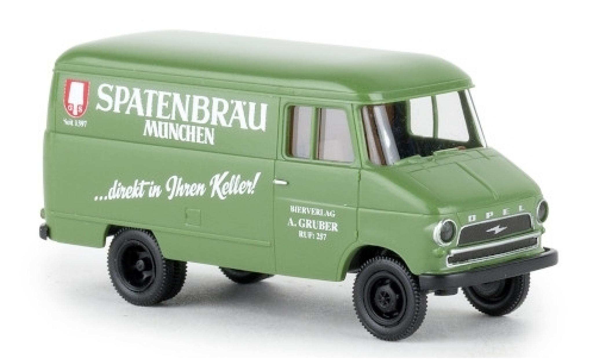 Opel Blitz 1/87 Brekina Kasten A Spatenbr&auml;u 1959 diecast model cars