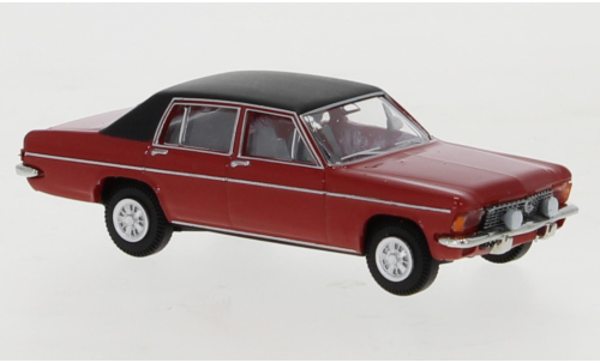 Opel Diplomat 1/87 Brekina B red/black 1969 diecast model cars
