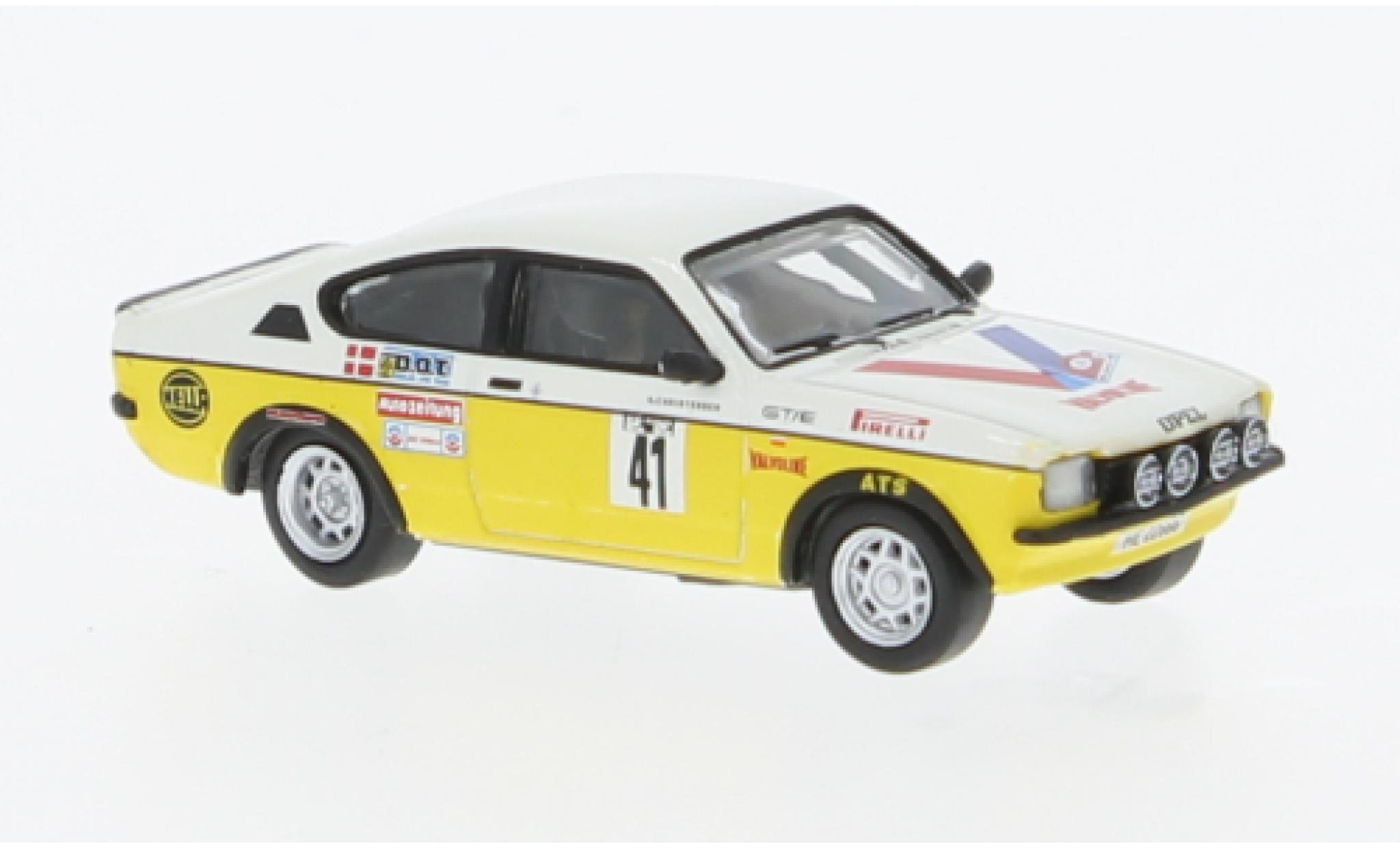 Opel Kadett 1/87 Brekina C GT/E No.41 Hunsr&uuml;ck Rally 1979 1:87 diecast model cars