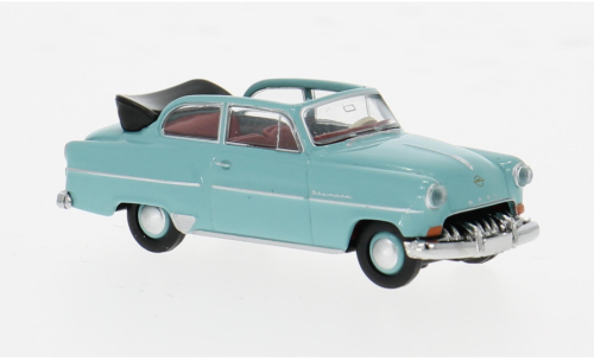 Opel Olympia 1/87 Brekina Convertible t&uuml;rkis 1954 1:87 diecast model cars