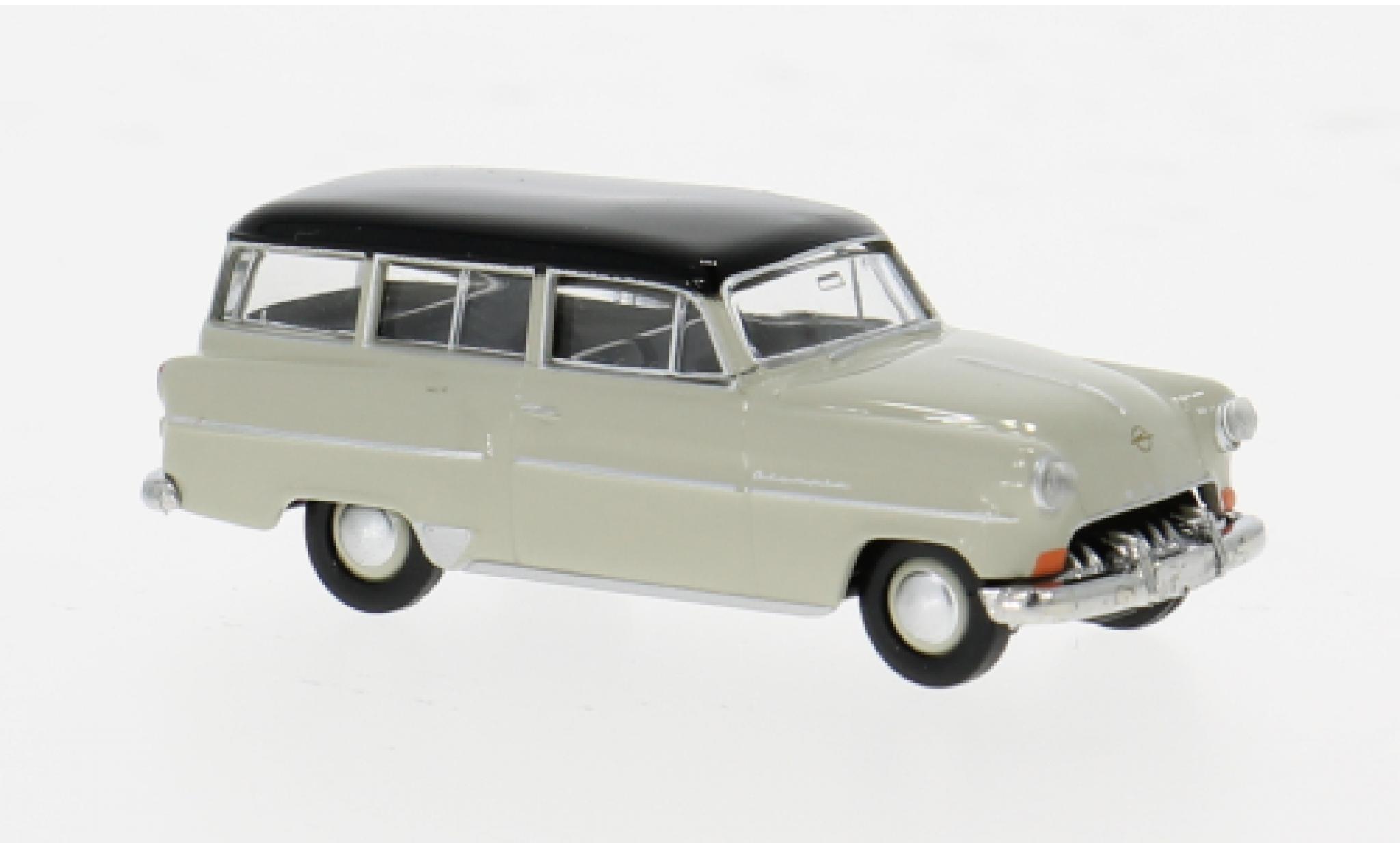 Opel Olympia 1/87 Brekina Caravan grey 1954 1:87 diecast model cars