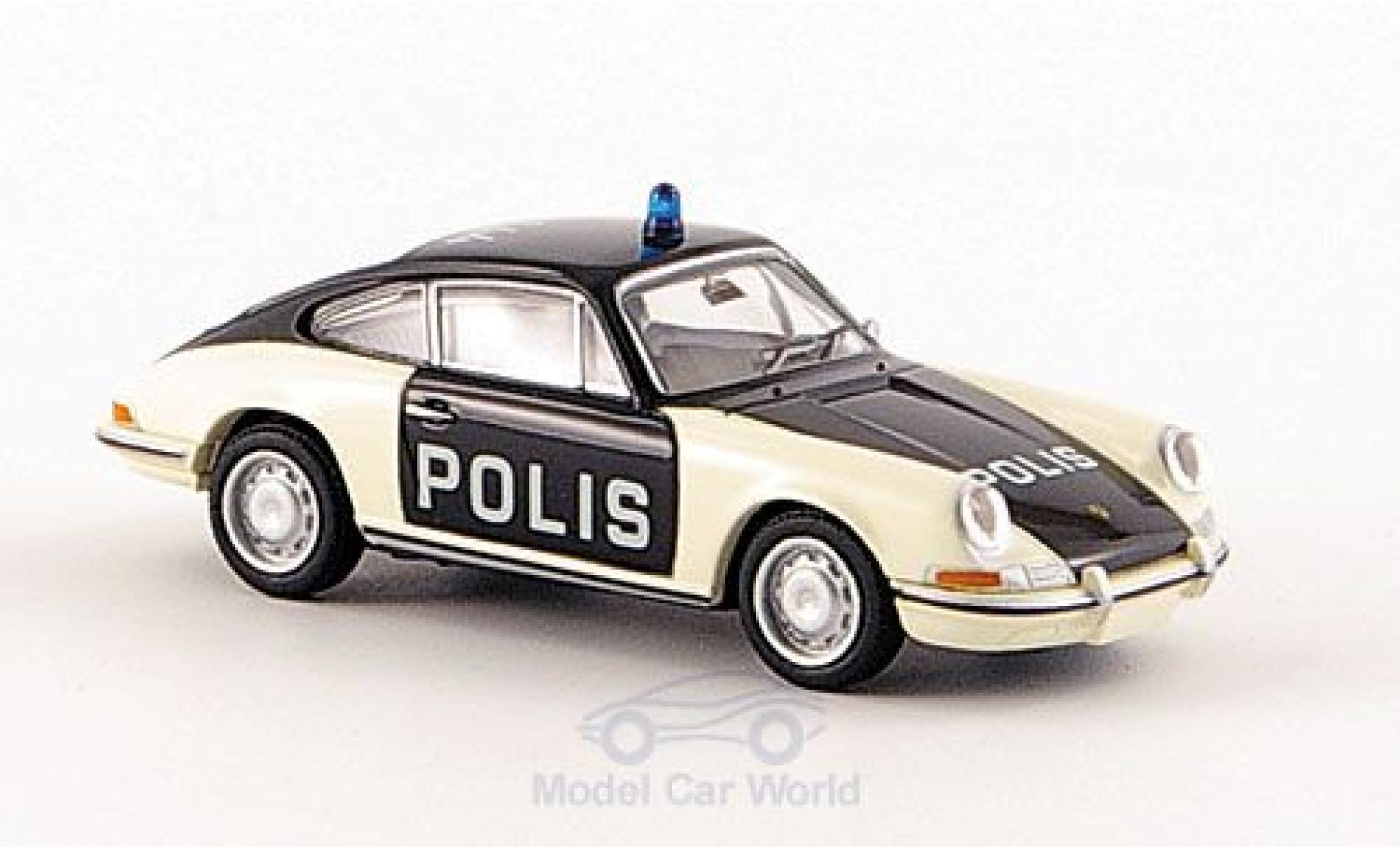 Porsche 911 1/87 Brekina Coupe Police (S) diecast model cars