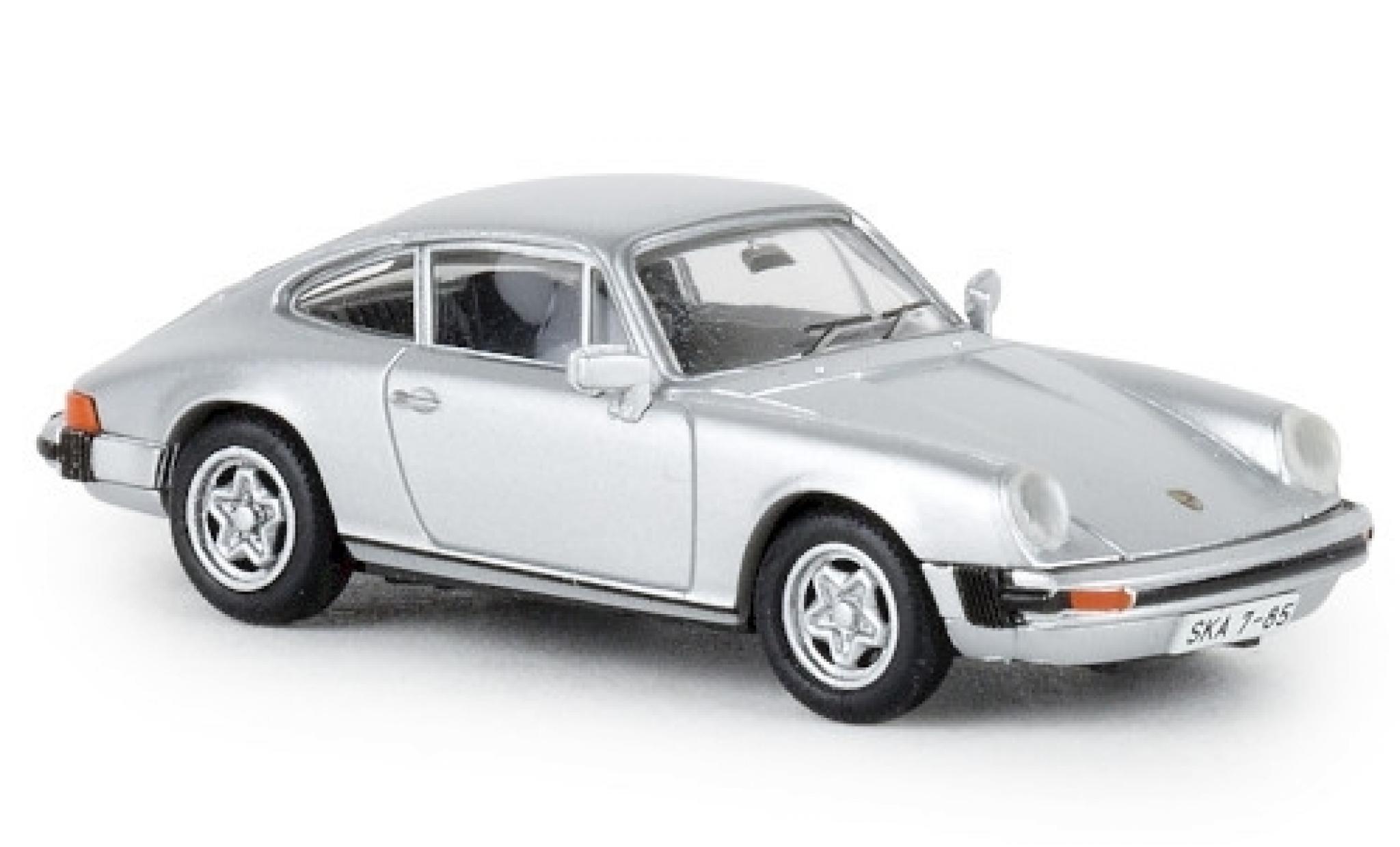 Porsche 930 1/87 Brekina 911 G metallic grey DDR 1976 TD diecast model cars