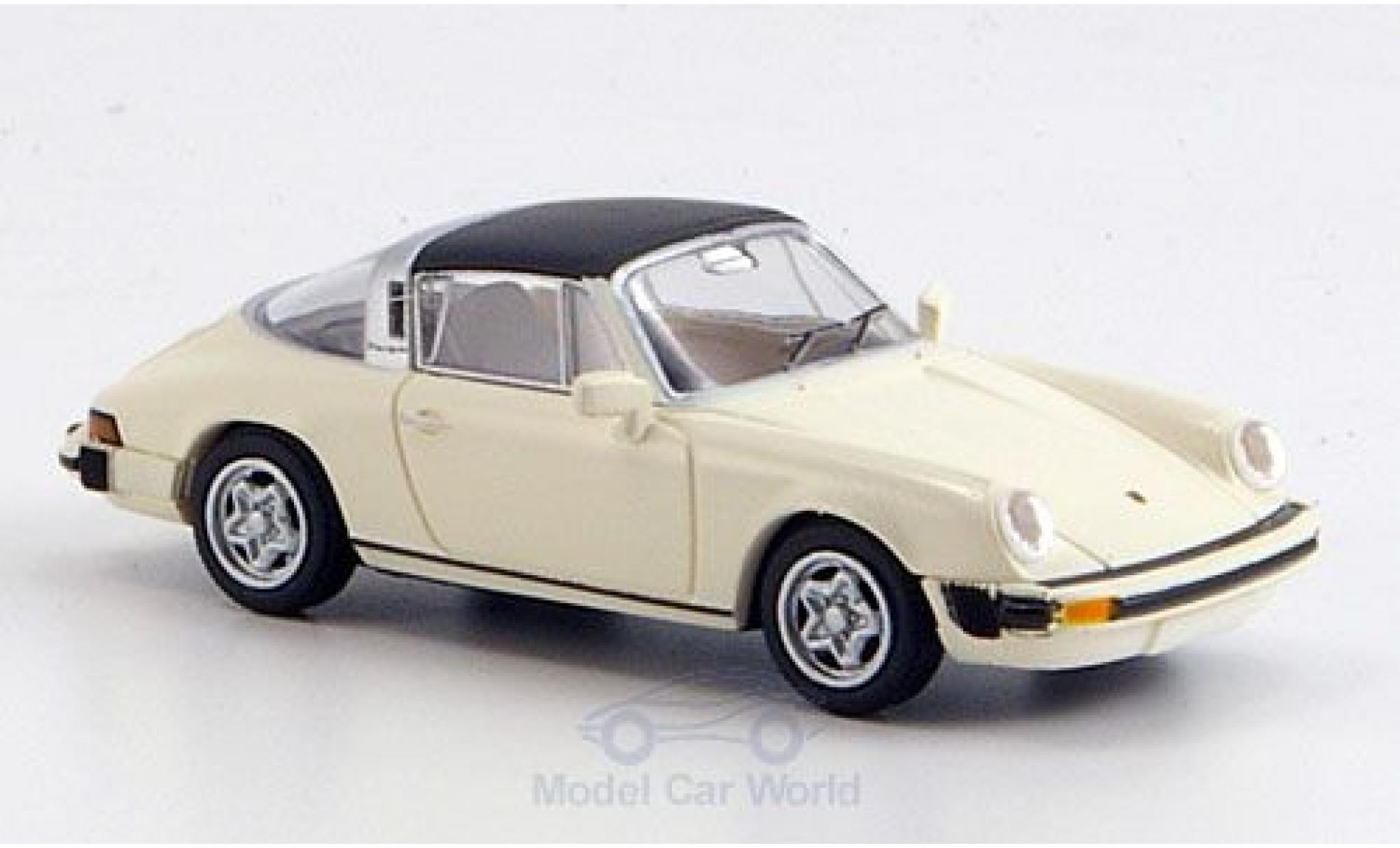 Porsche 911 1/87 Brekina G-Modell Targa abnehmbares Dach white diecast model cars