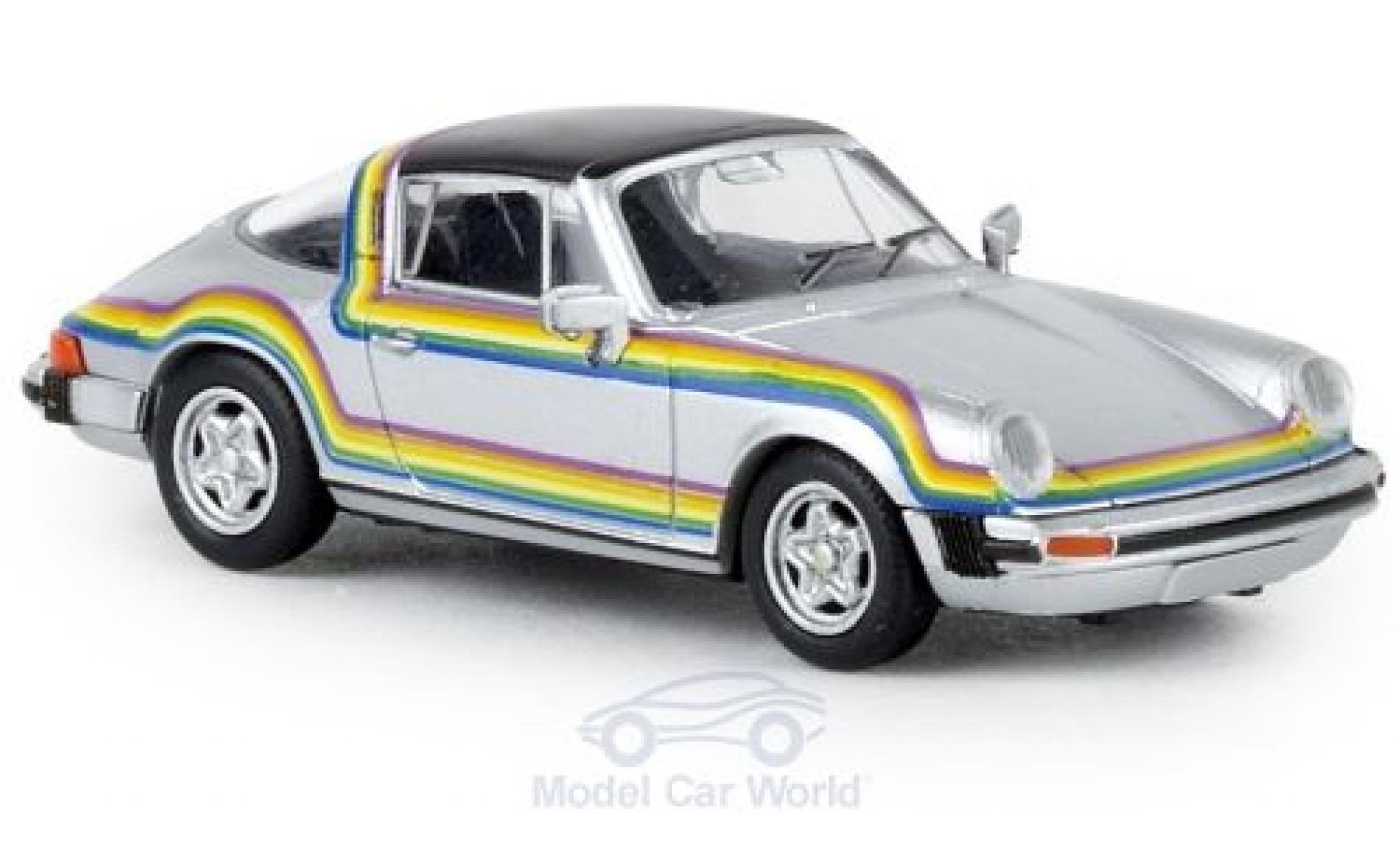 Porsche 930 Targa 1/87 Brekina 911 G Targa Rainbow 1976 TD diecast model cars