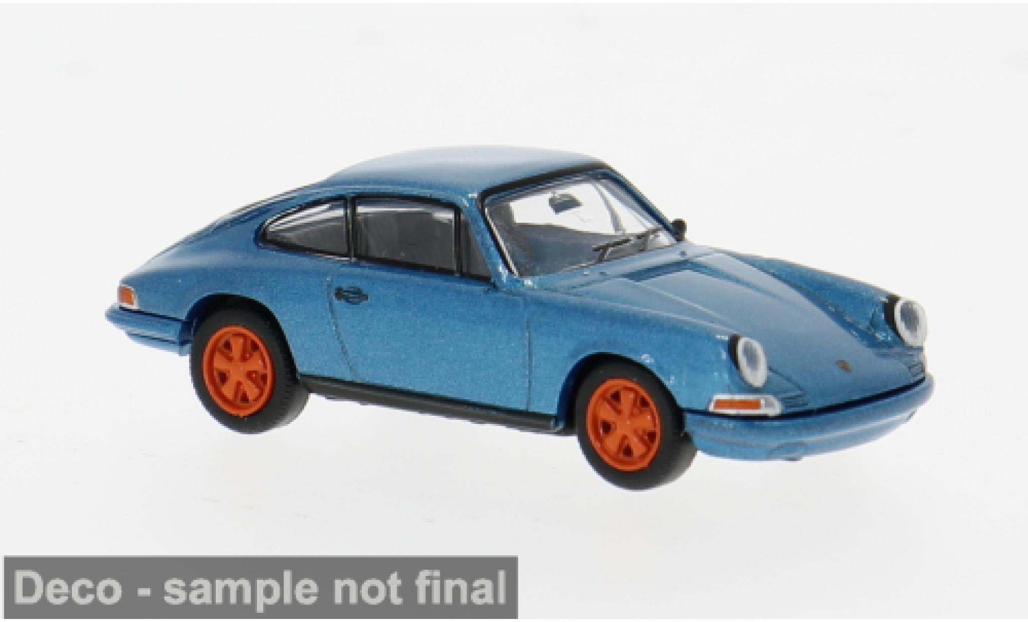 Porsche 911 1/87 Brekina blue 1964 1:87 diecast model cars
