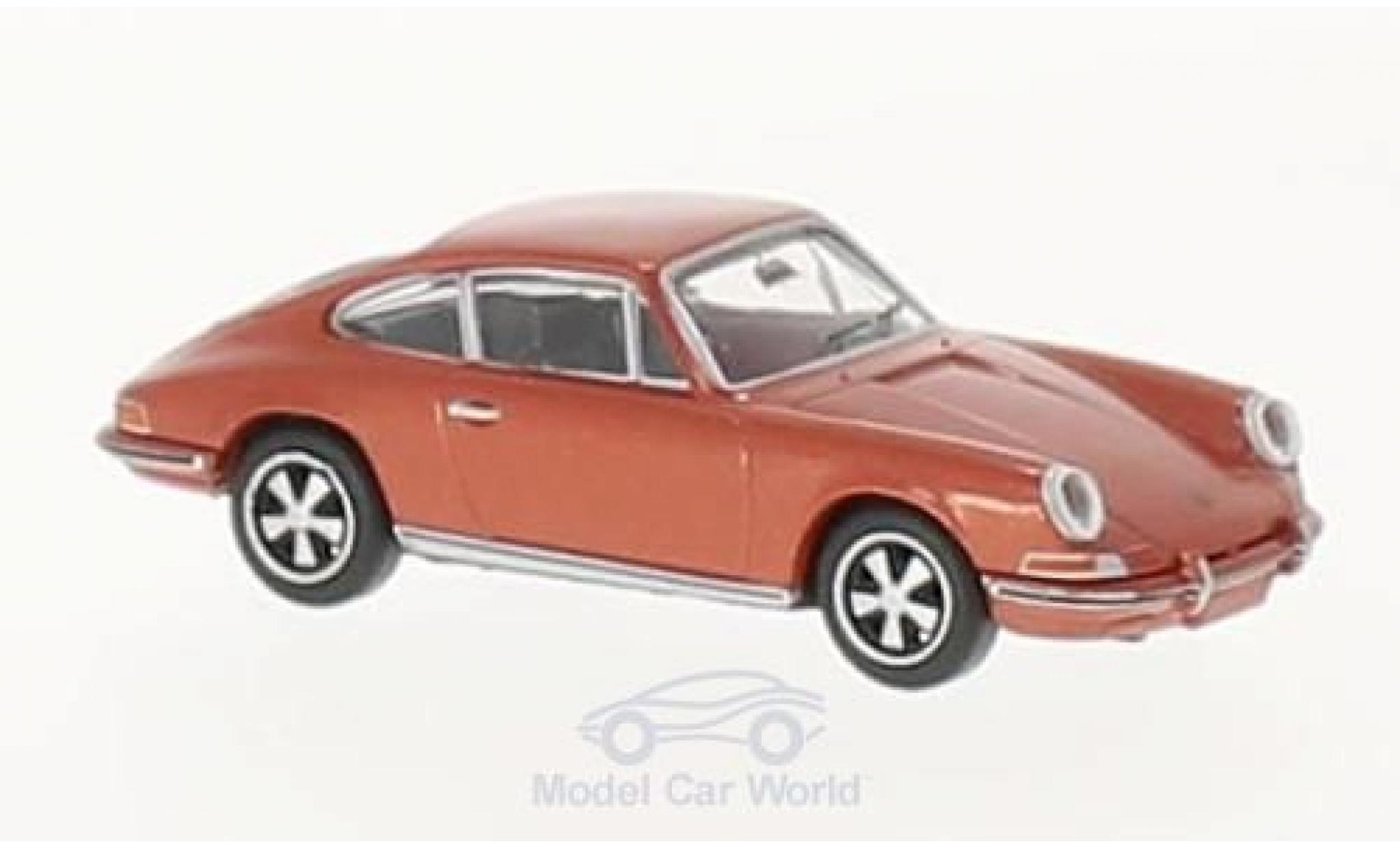 Porsche 911 SC 1/87 Brekina metallic pink diecast model cars