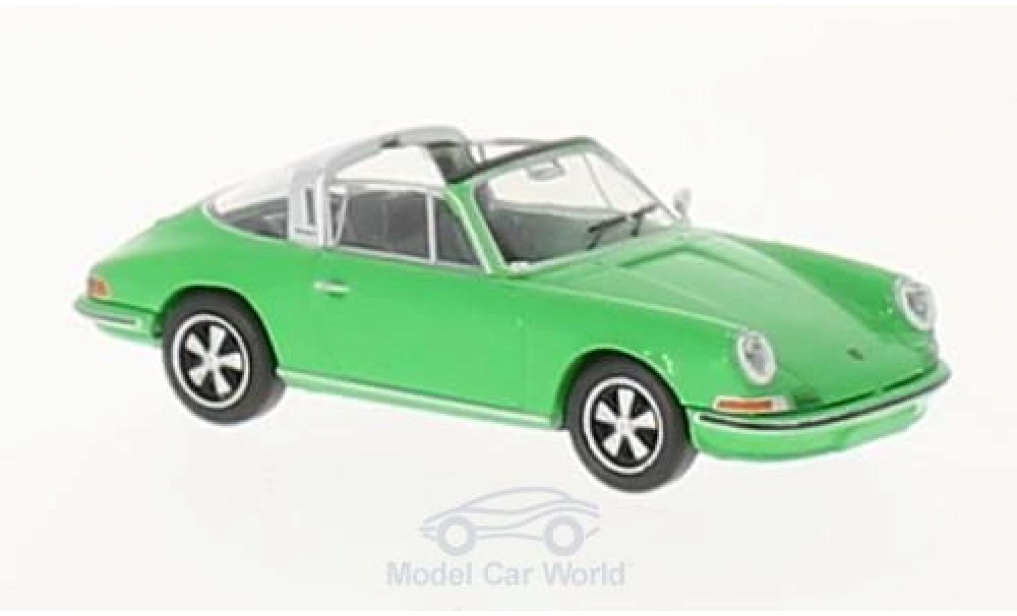 Porsche 911 Targa 1/87 Brekina Targa green diecast model cars