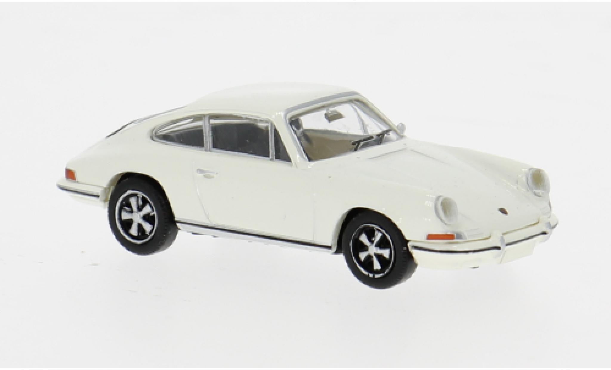 Porsche 911 1/87 Brekina white 1964 1:87 diecast model cars