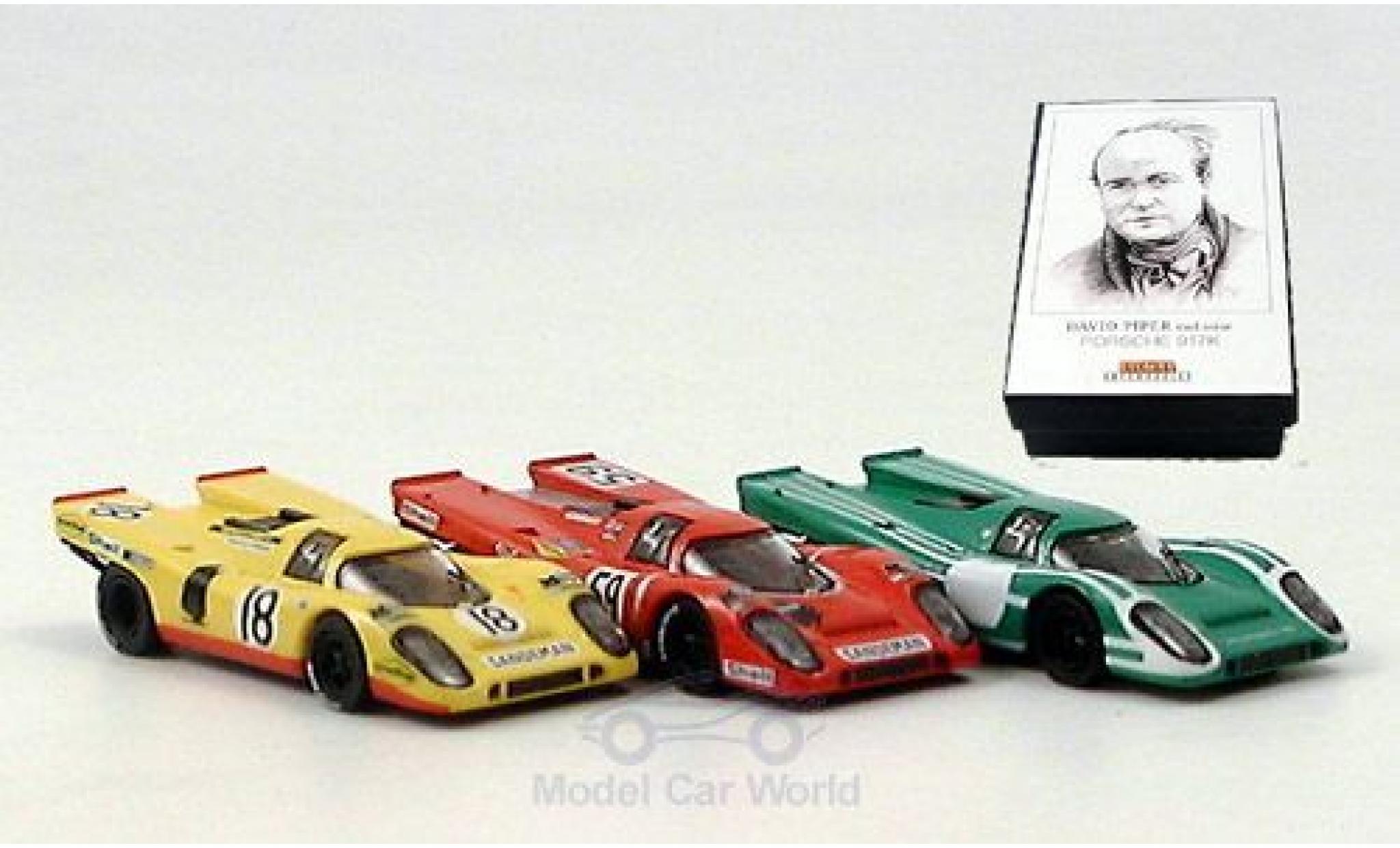 Porsche 917 1/87 Brekina K 3er-Set D.Piper diecast model cars