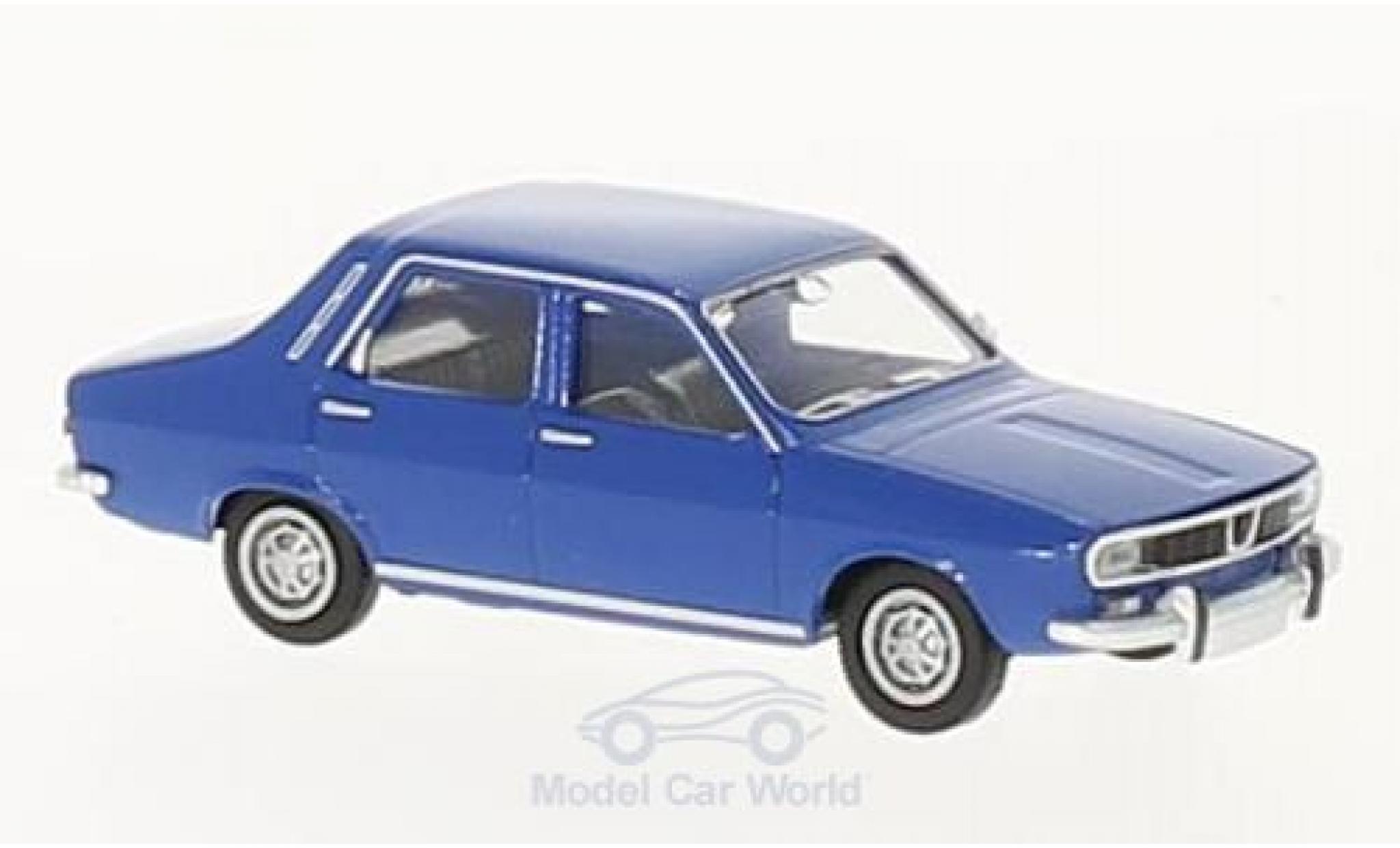 Renault 12 TL 1/87 Brekina TL blue diecast model cars