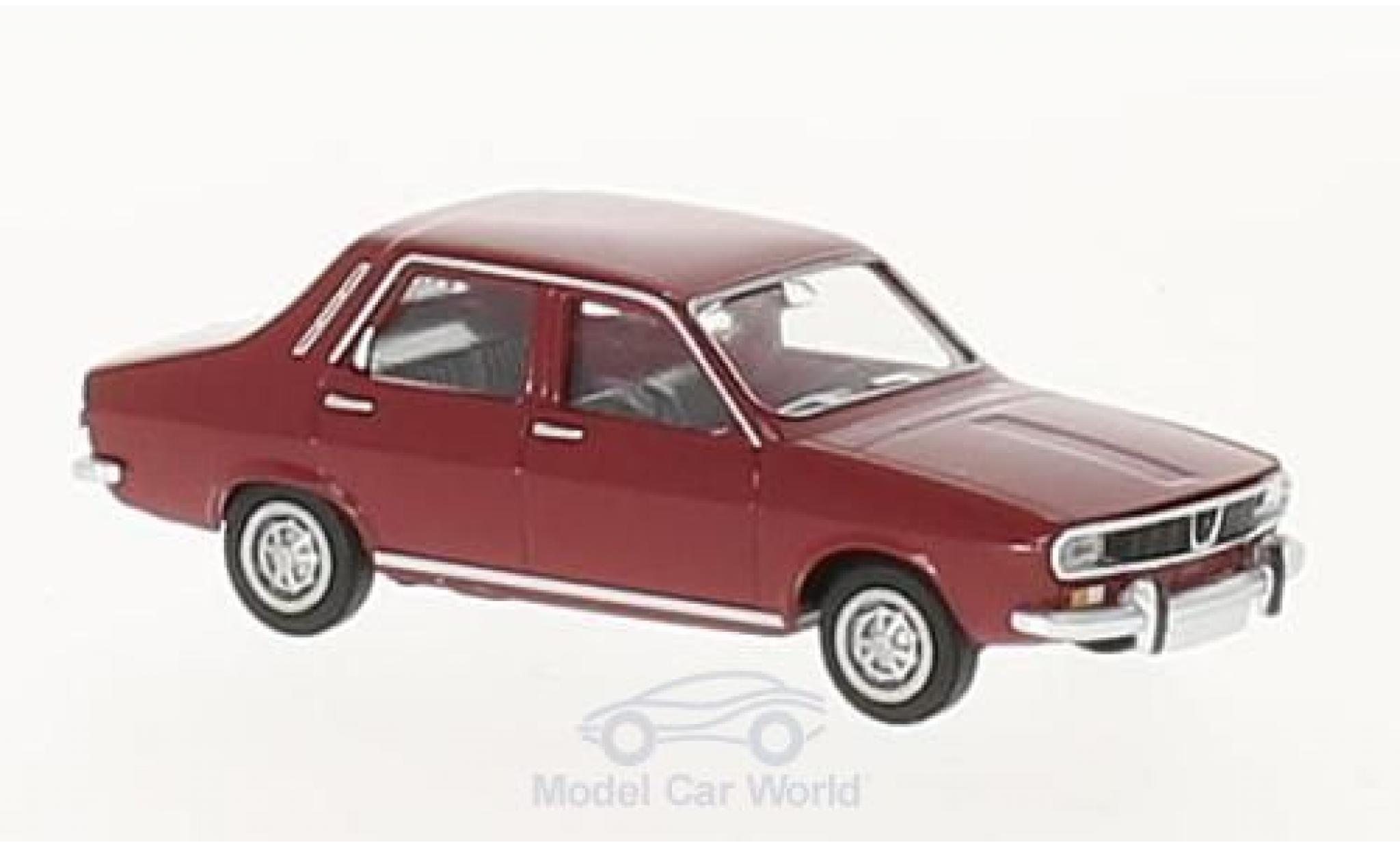 Renault 12 TL 1/87 Brekina TL red diecast model cars