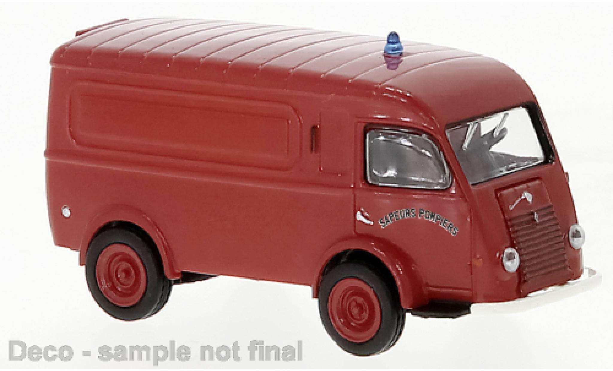 Renault Goelette 1/87 Brekina Sapeurs Fire brigade (F) 1950 diecast model cars