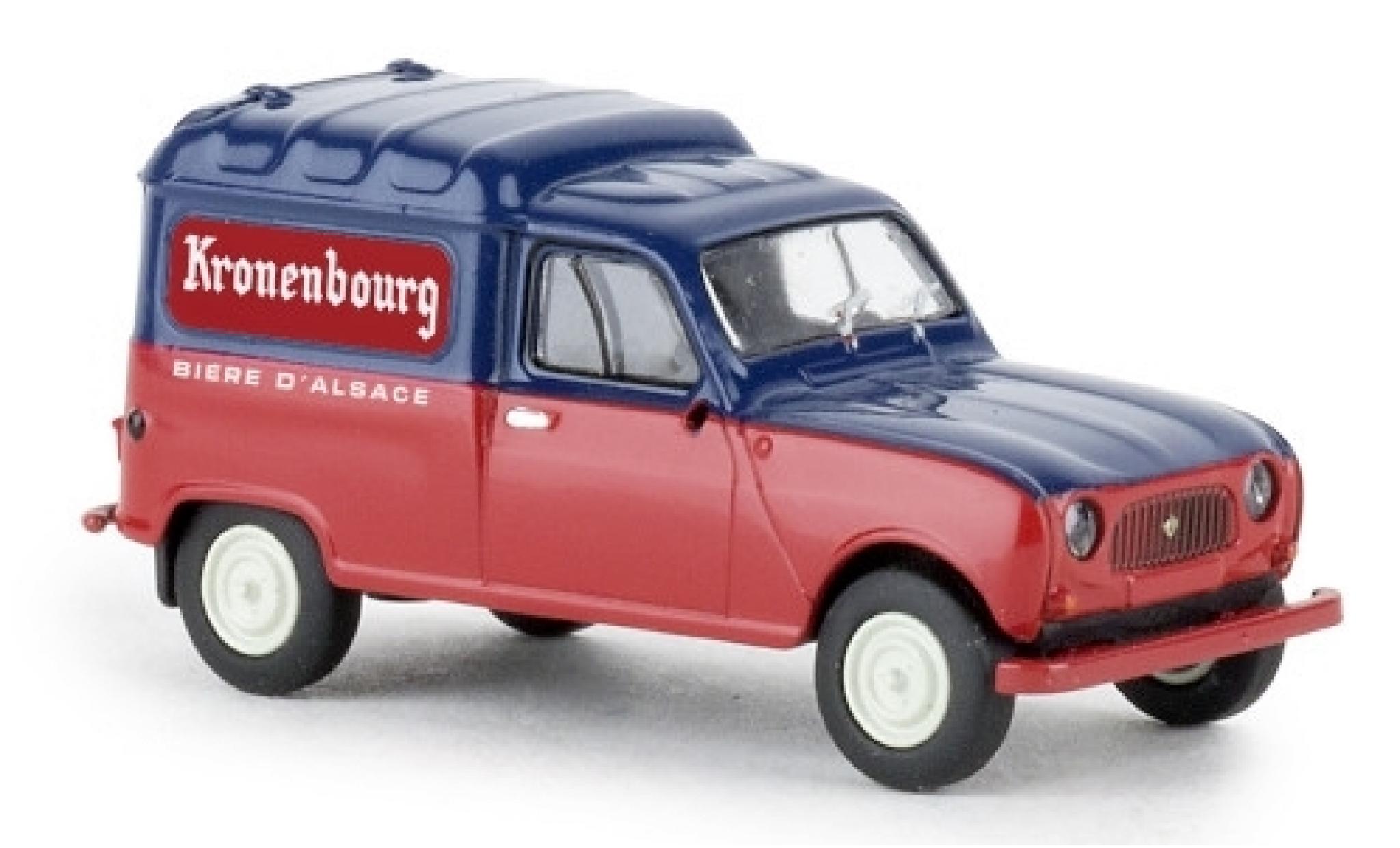 Renault 4 1/87 Brekina R Vannette Kronenbourg 1961 diecast model cars