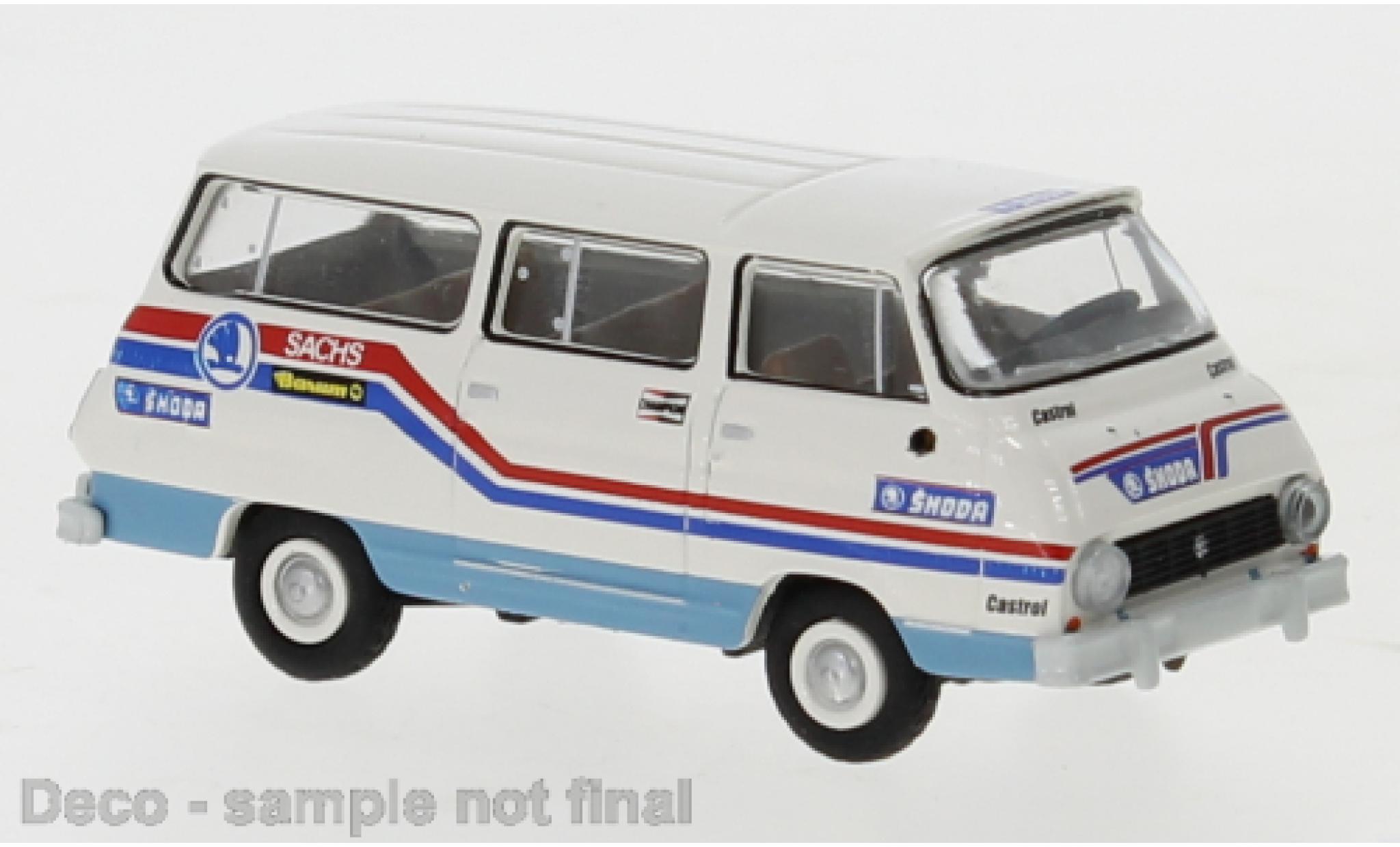 Skoda 1203 1/87 Brekina Bus Rally Team 1969 diecast model cars