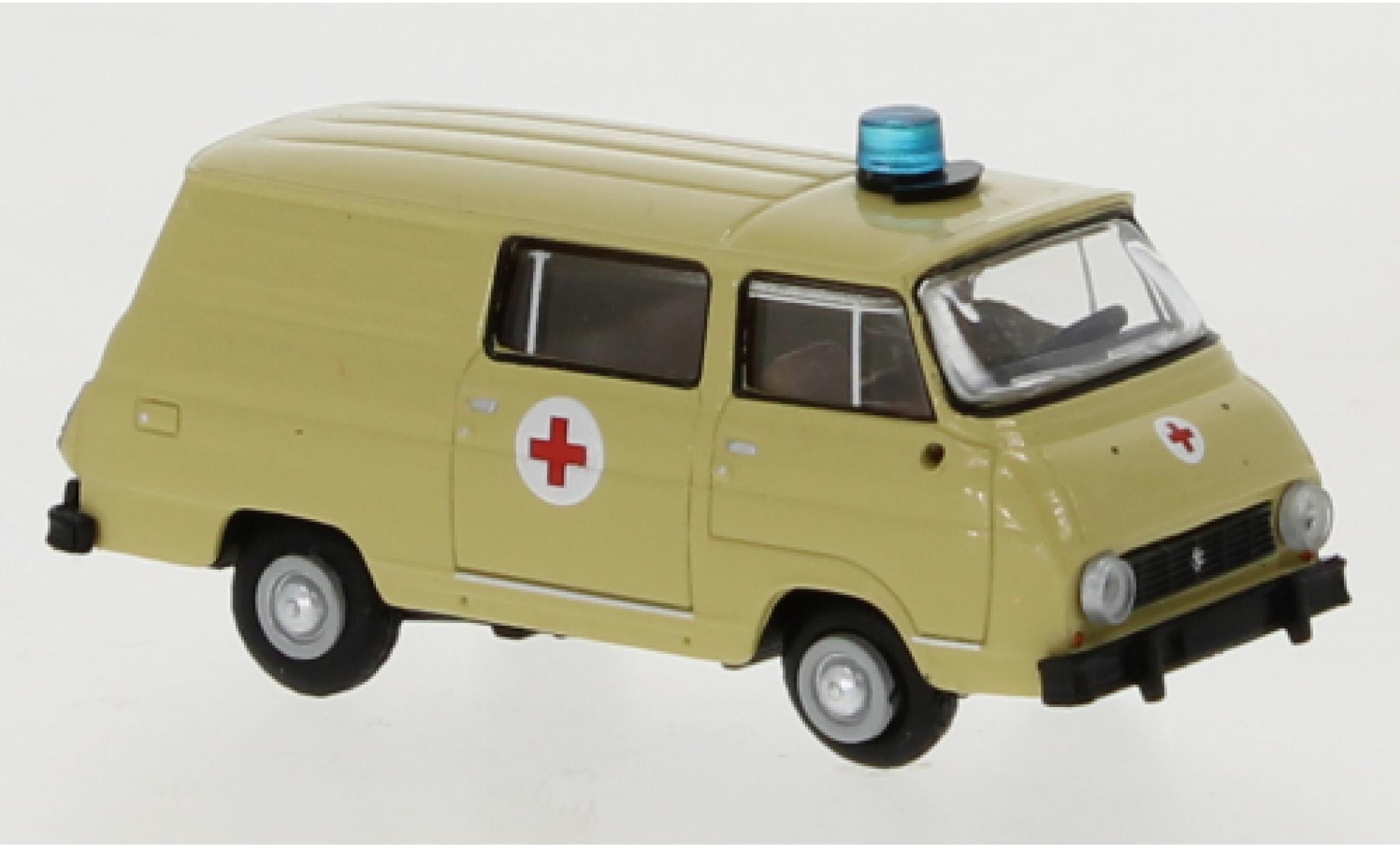 Skoda 1203 1/87 Brekina Halbbus Ambulance 1969 diecast model cars