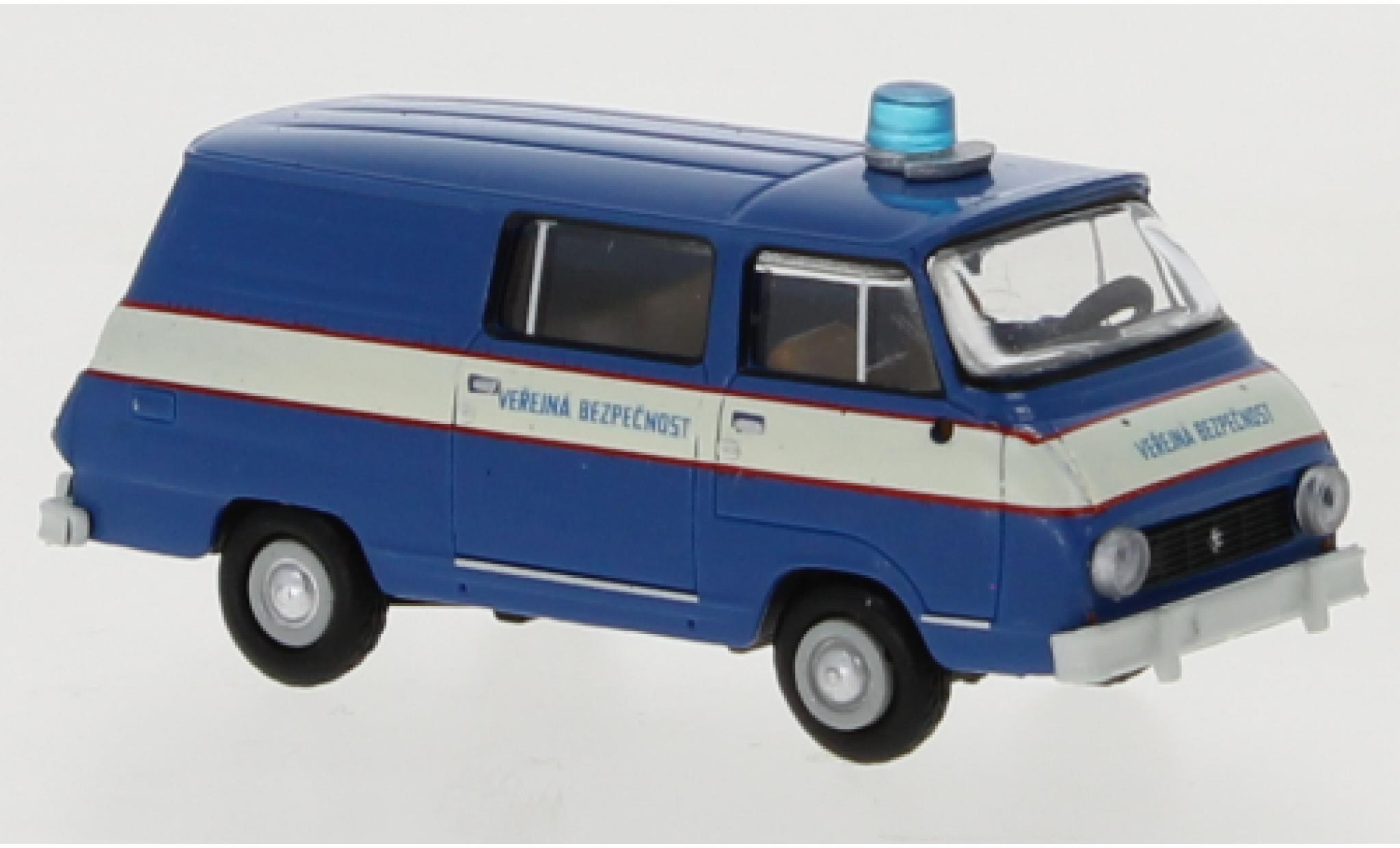 Skoda 1203 1/87 Brekina Halbbus blue VB 1969 diecast model cars