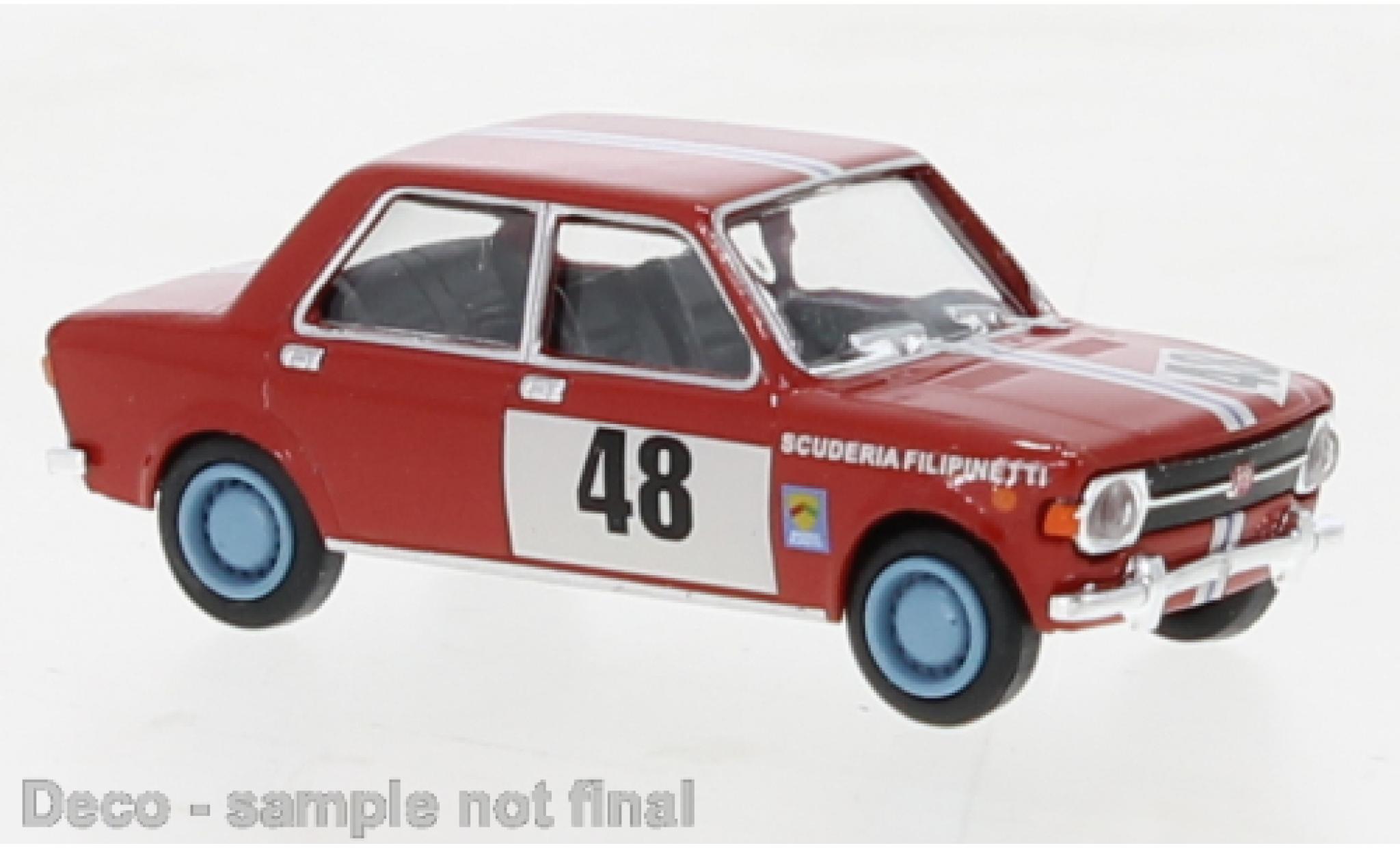 Fiat 128 1/87 Brekina Starline Scuderia Filipinetti 1969 diecast model cars