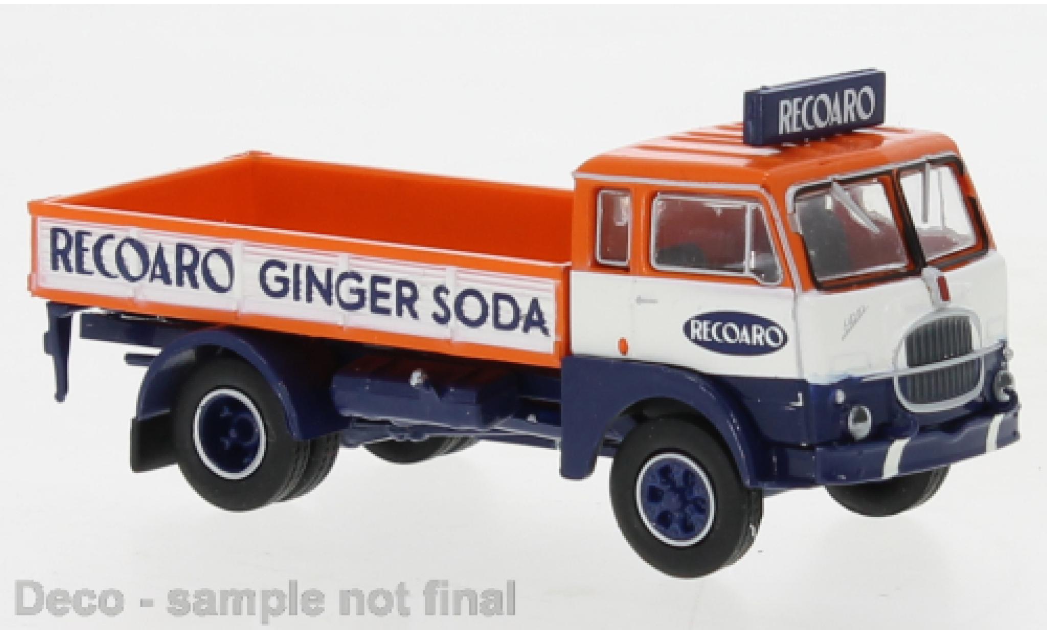 Fiat 642 1/87 Brekina Starline Pritsche Recoaro 1962 diecast model cars