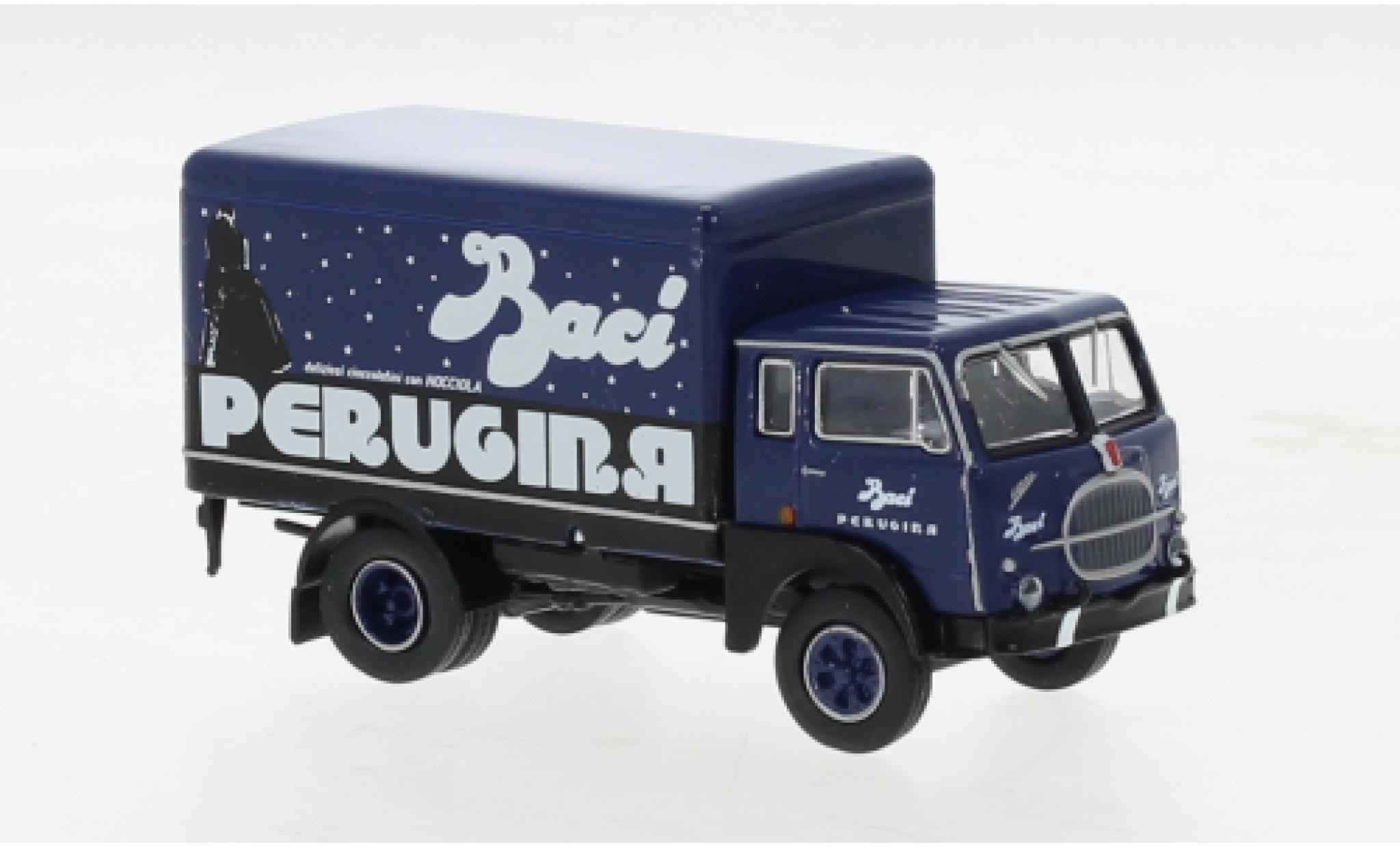 Fiat 642 1/87 Brekina Starline wagon conteneur Cioccolato Perugina 1962 diecast model cars