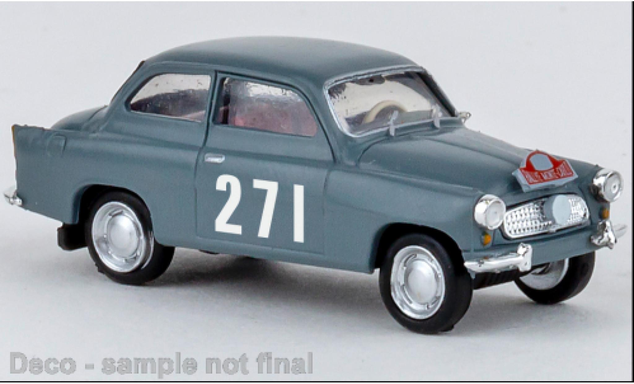 Skoda Octavia 1/87 Brekina Starline Rally Monte Carlo 1963 diecast model cars
