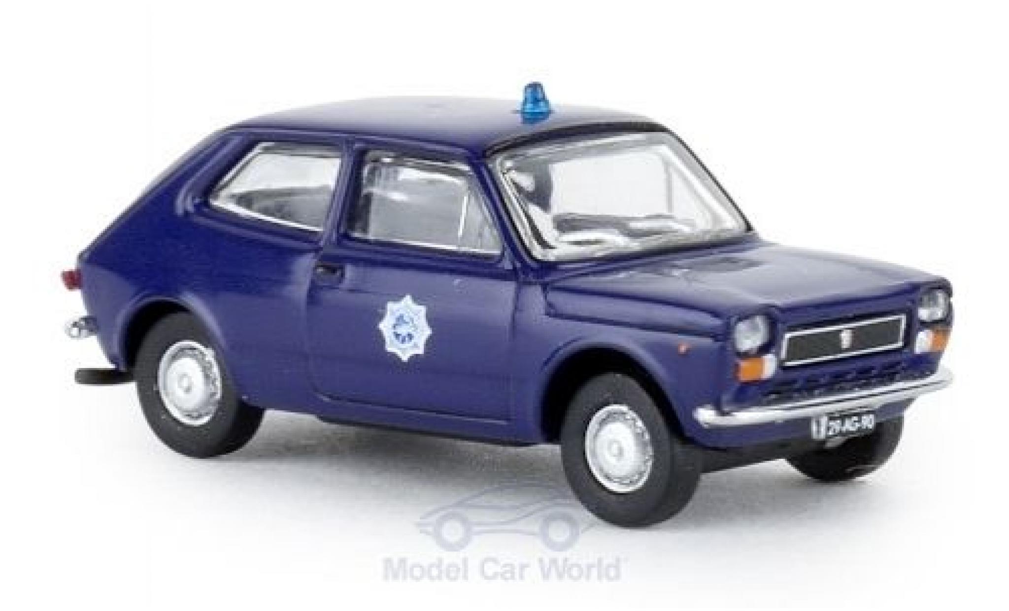Fiat 127 1/87 Brekina Politie (NL) 1971 diecast model cars