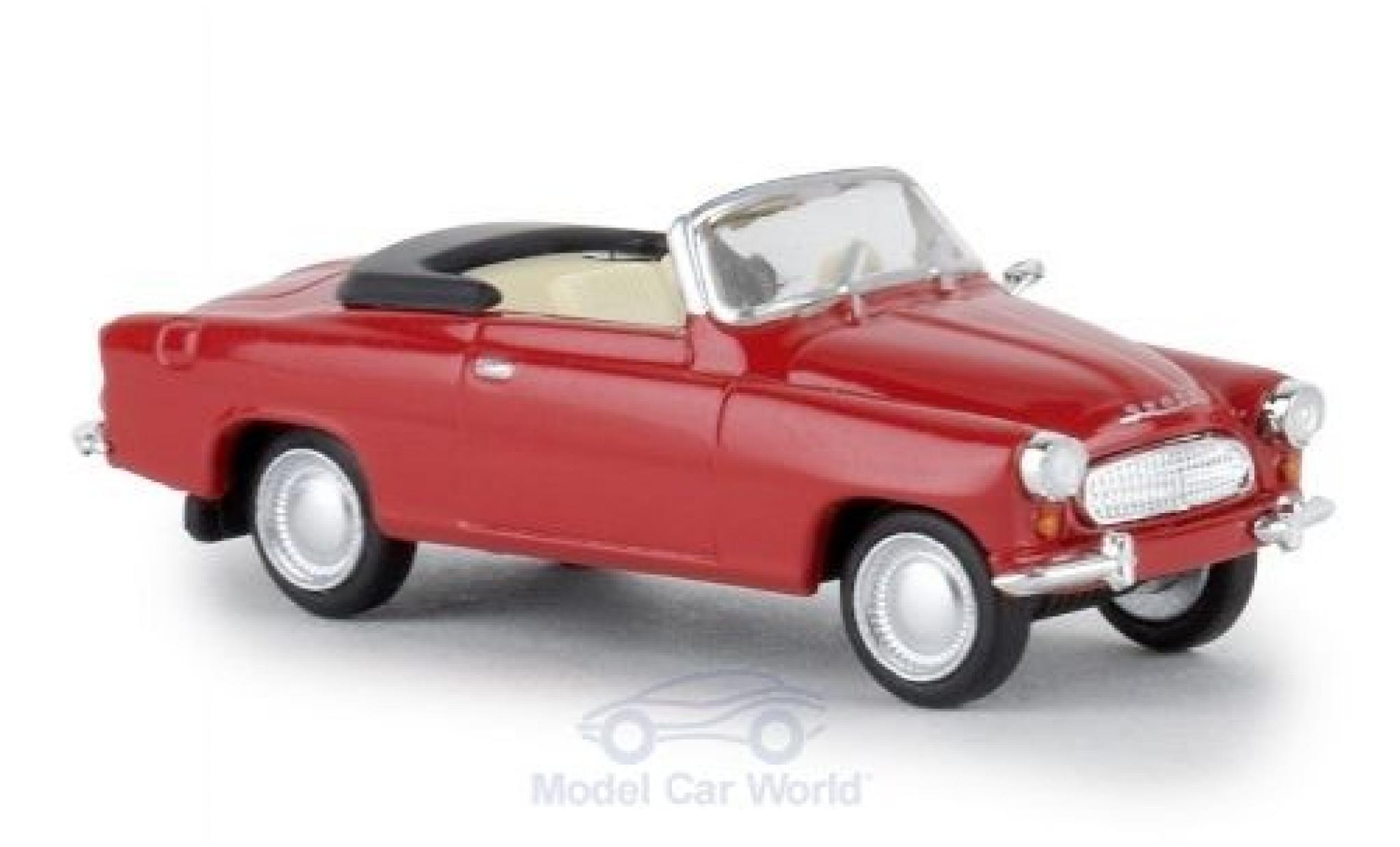 Skoda Felicia 1/87 Brekina red 1959 diecast model cars