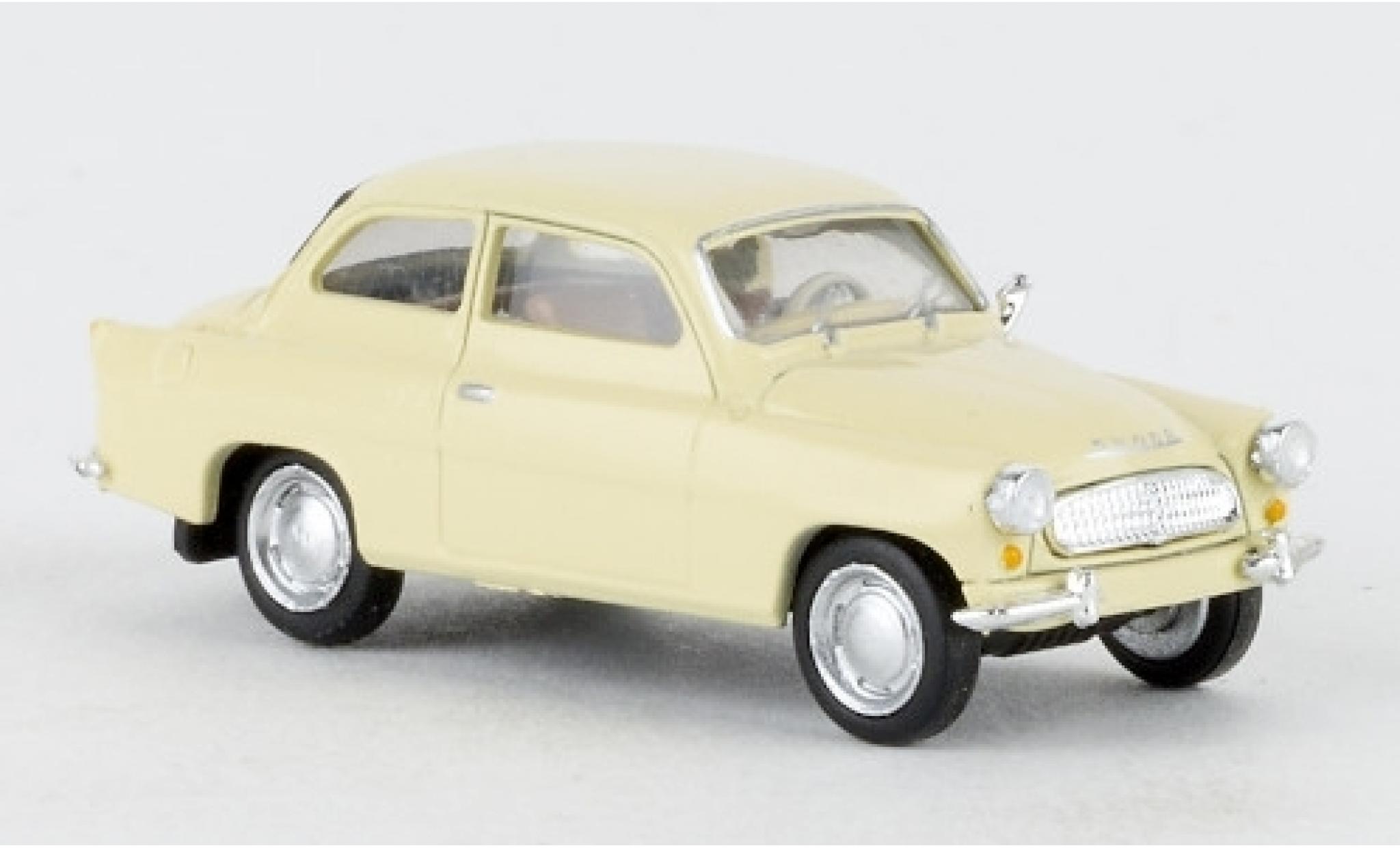 Skoda Octavia 1/87 Brekina beige 1960 diecast model cars