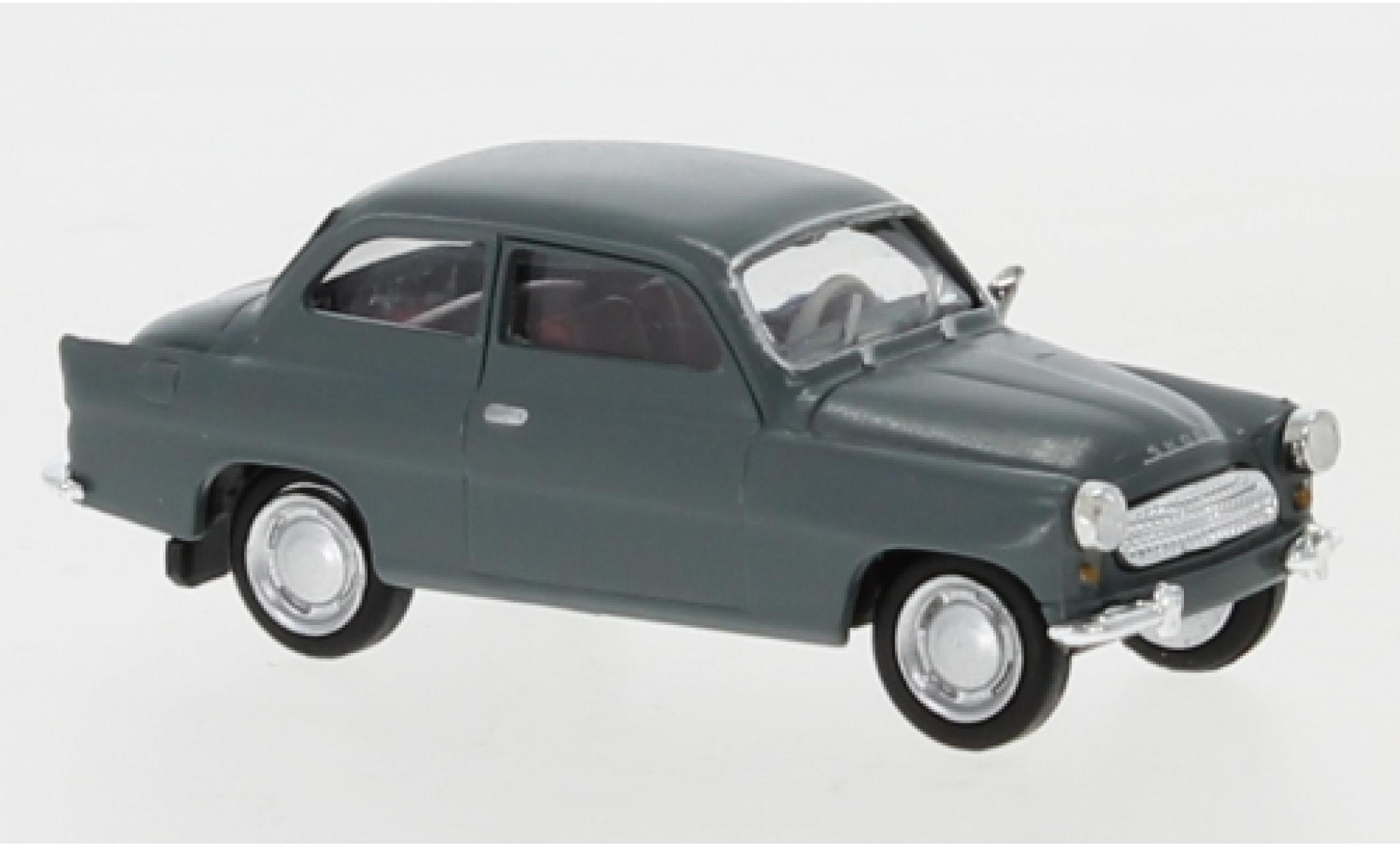 Skoda Octavia 1/87 Brekina grey 1960 diecast model cars