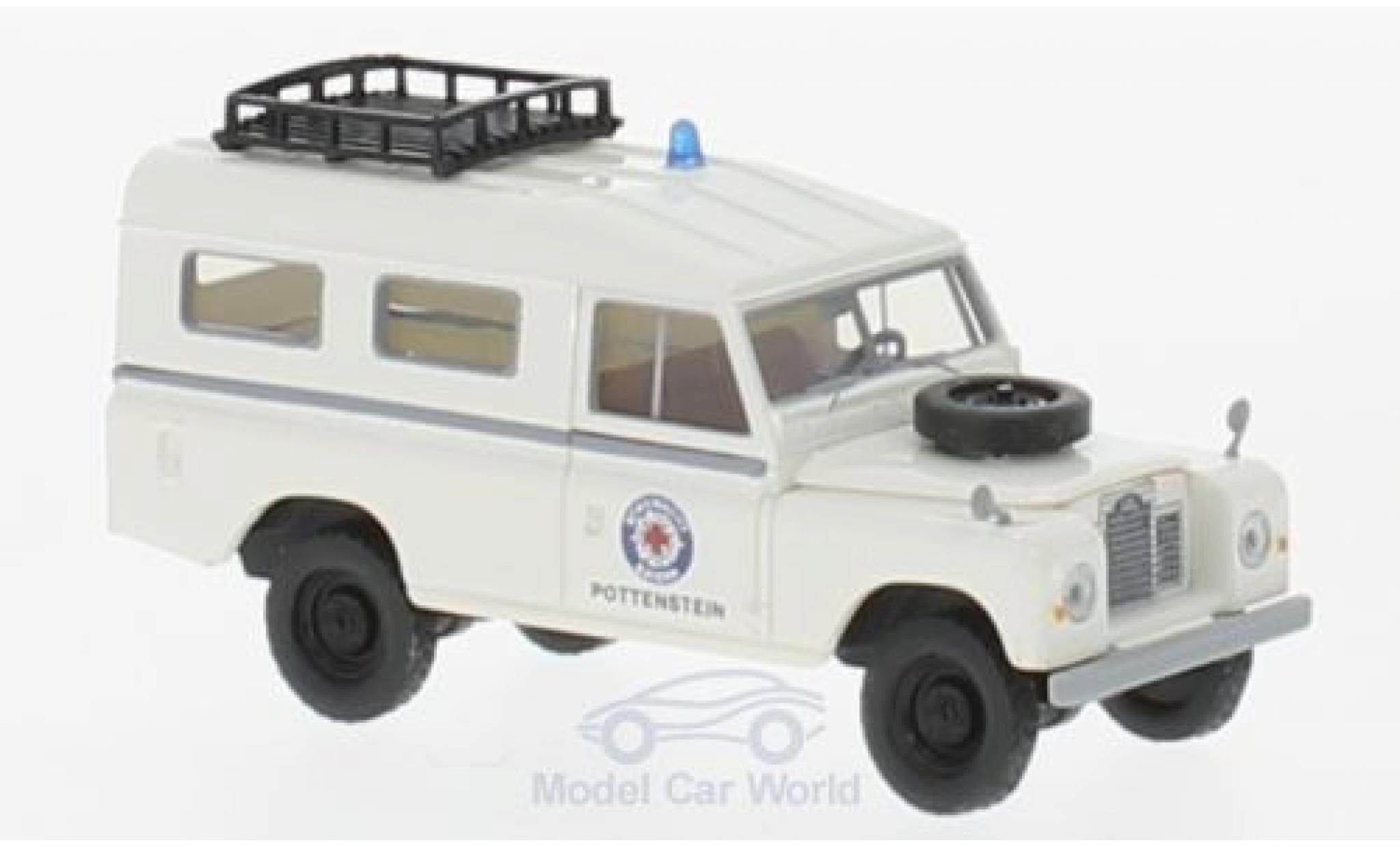 Land Rover 109 1/18 Brekina Bergwacht diecast model cars