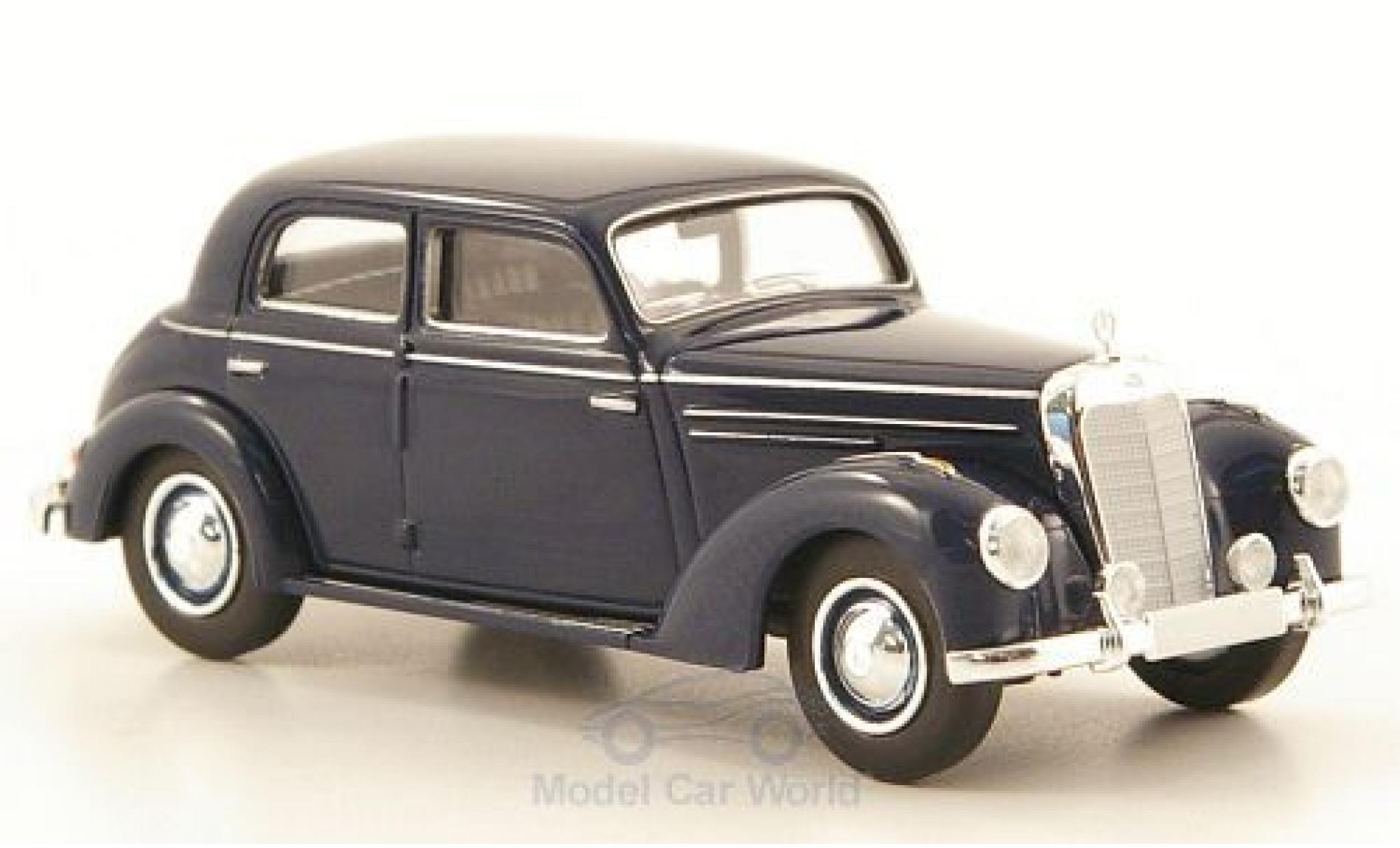 Mercedes 220 1/87 Brekina (W187) blue diecast model cars
