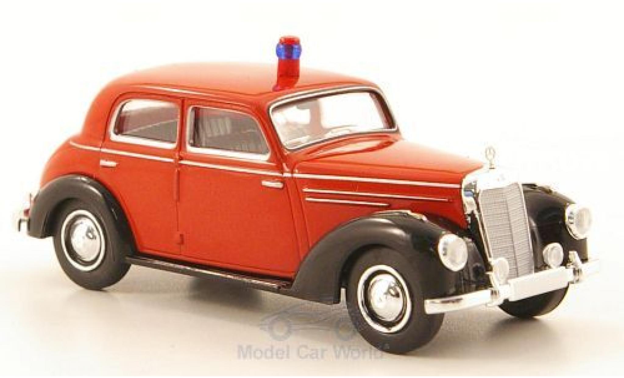 Mercedes 220 1/87 Brekina (W187) Fire brigade diecast model cars