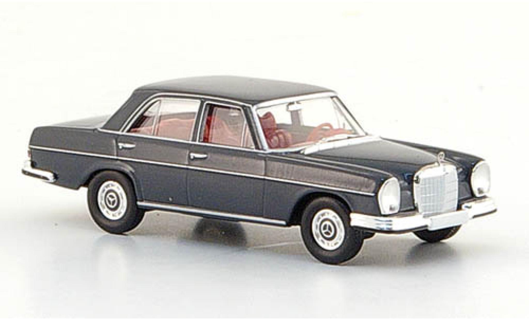 Mercedes 280 1/87 Brekina SE (W108) grey 1965 diecast model cars