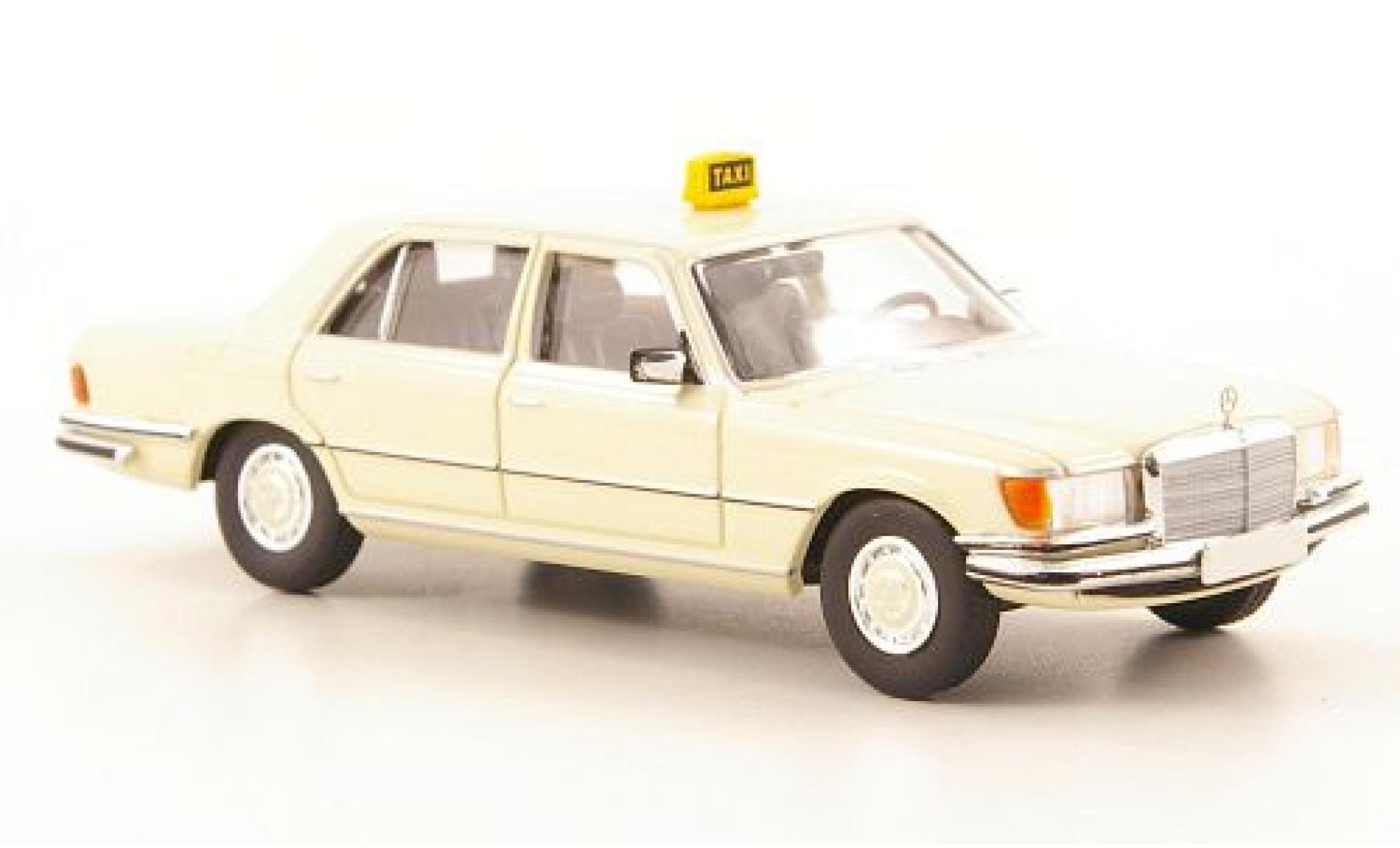 Mercedes 450 1/87 Brekina SEL (W116) Taxi (D) diecast model cars