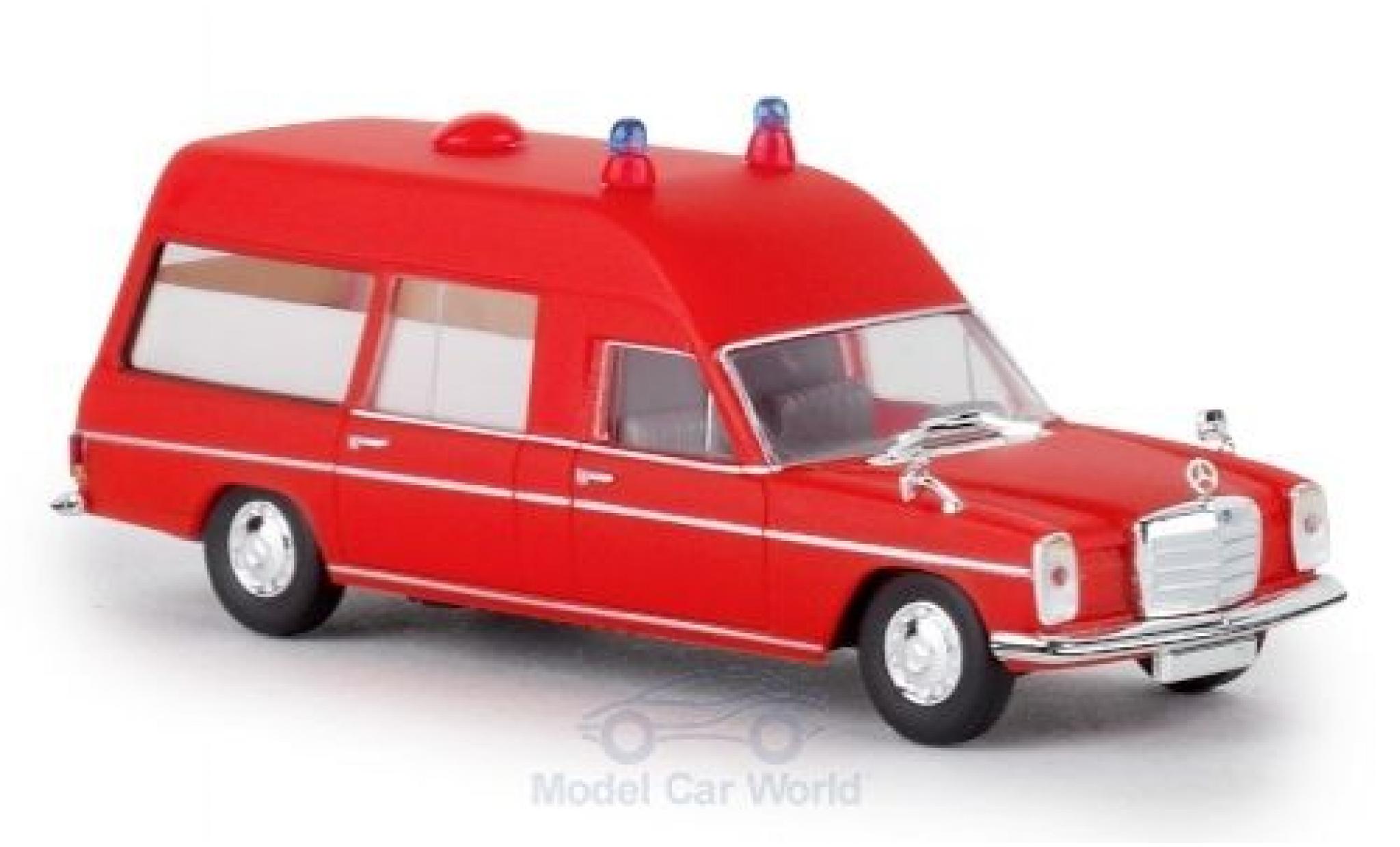 Mercedes /8 1/87 Brekina KTW red 1970 diecast model cars