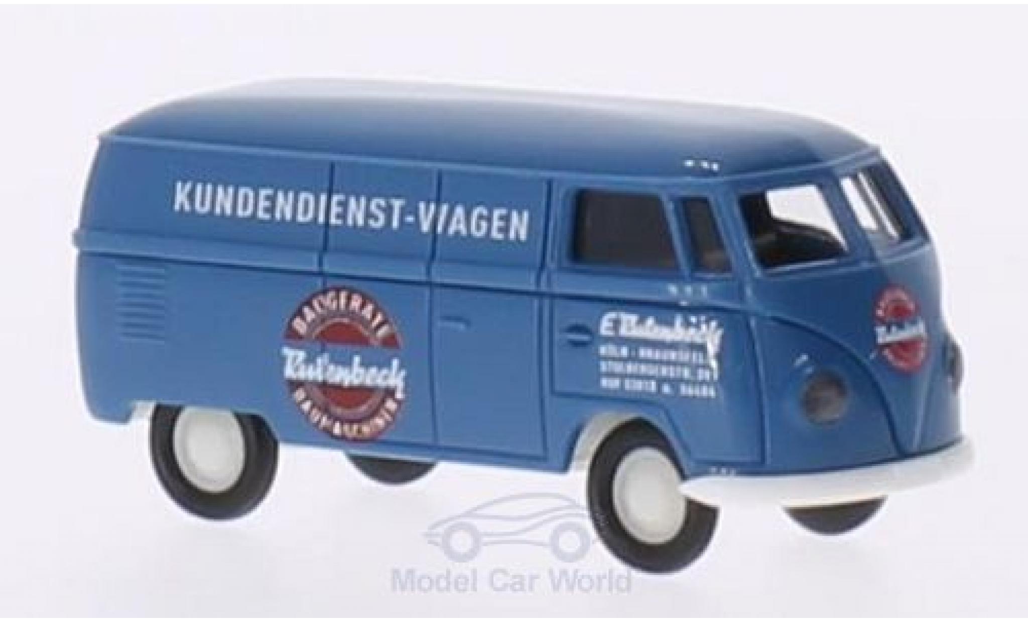 Volkswagen T1 B 1/87 Brekina a Rutenbeck Kasten diecast model cars