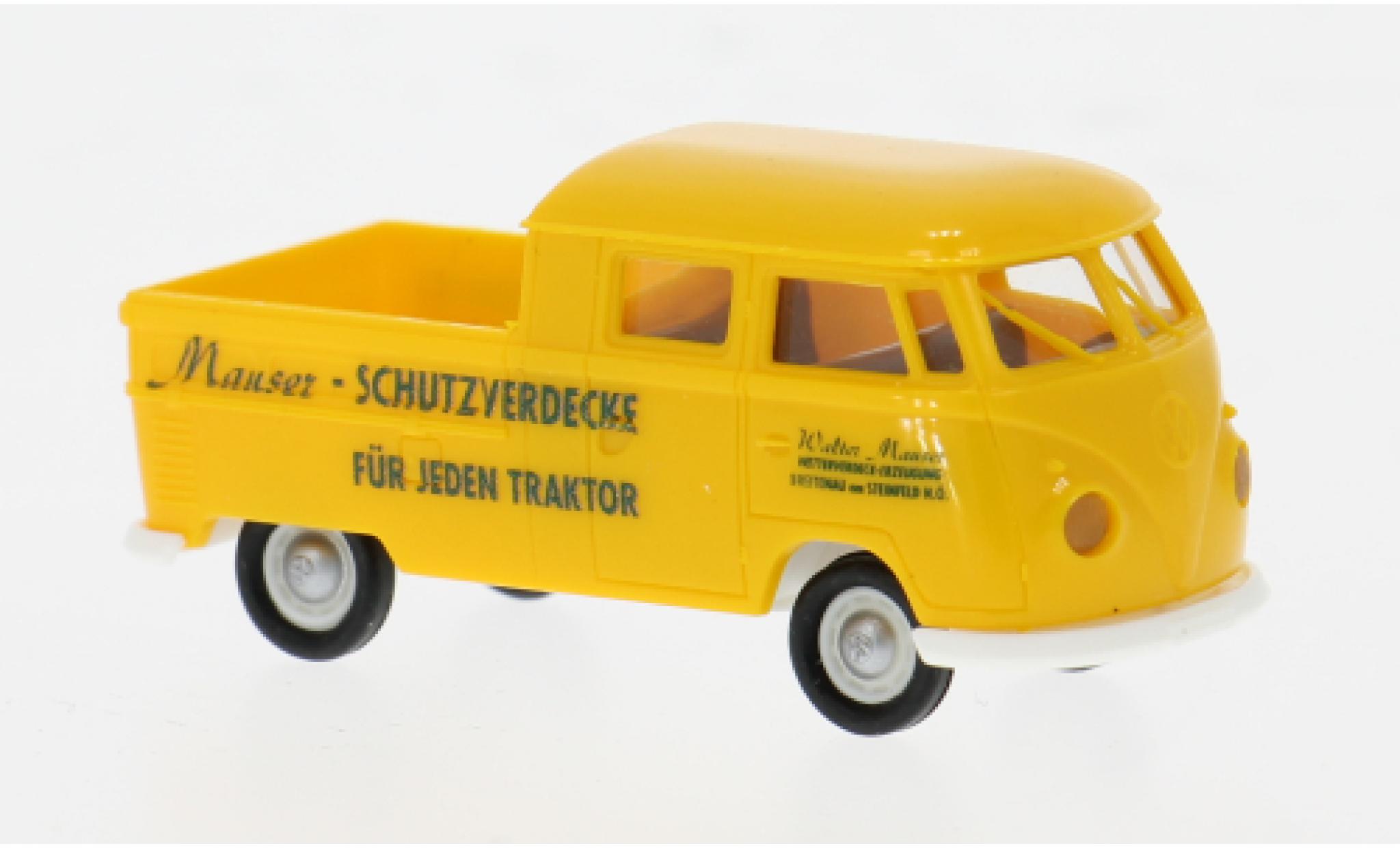 Volkswagen T1 1/87 Brekina b Doka 1960 Mauser Schutzverdecke 1:87 diecast model cars