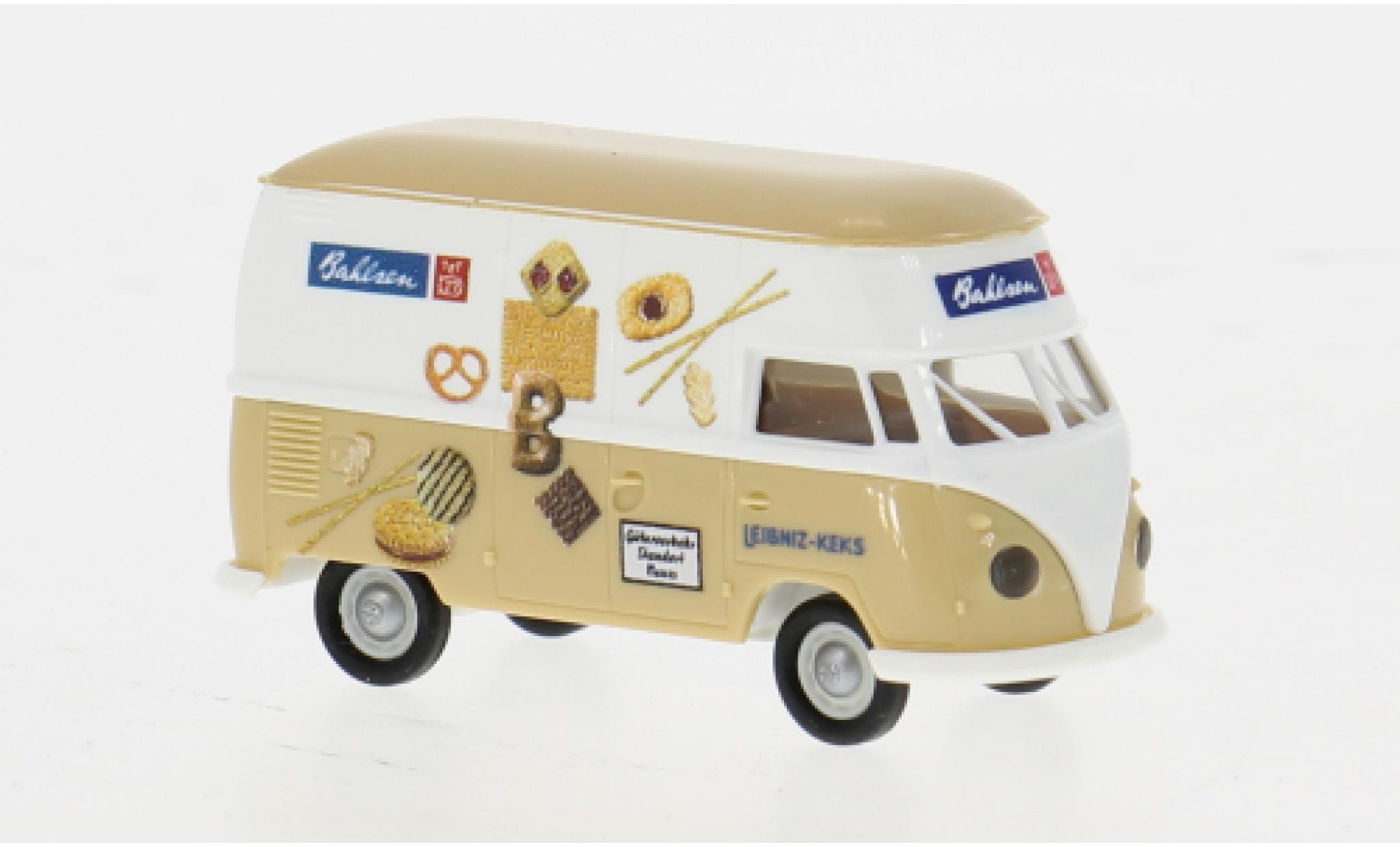 Volkswagen T1 1/87 Brekina b Gro&szlig;raum-Kasten Bahlsen 1960 1:87 diecast model cars