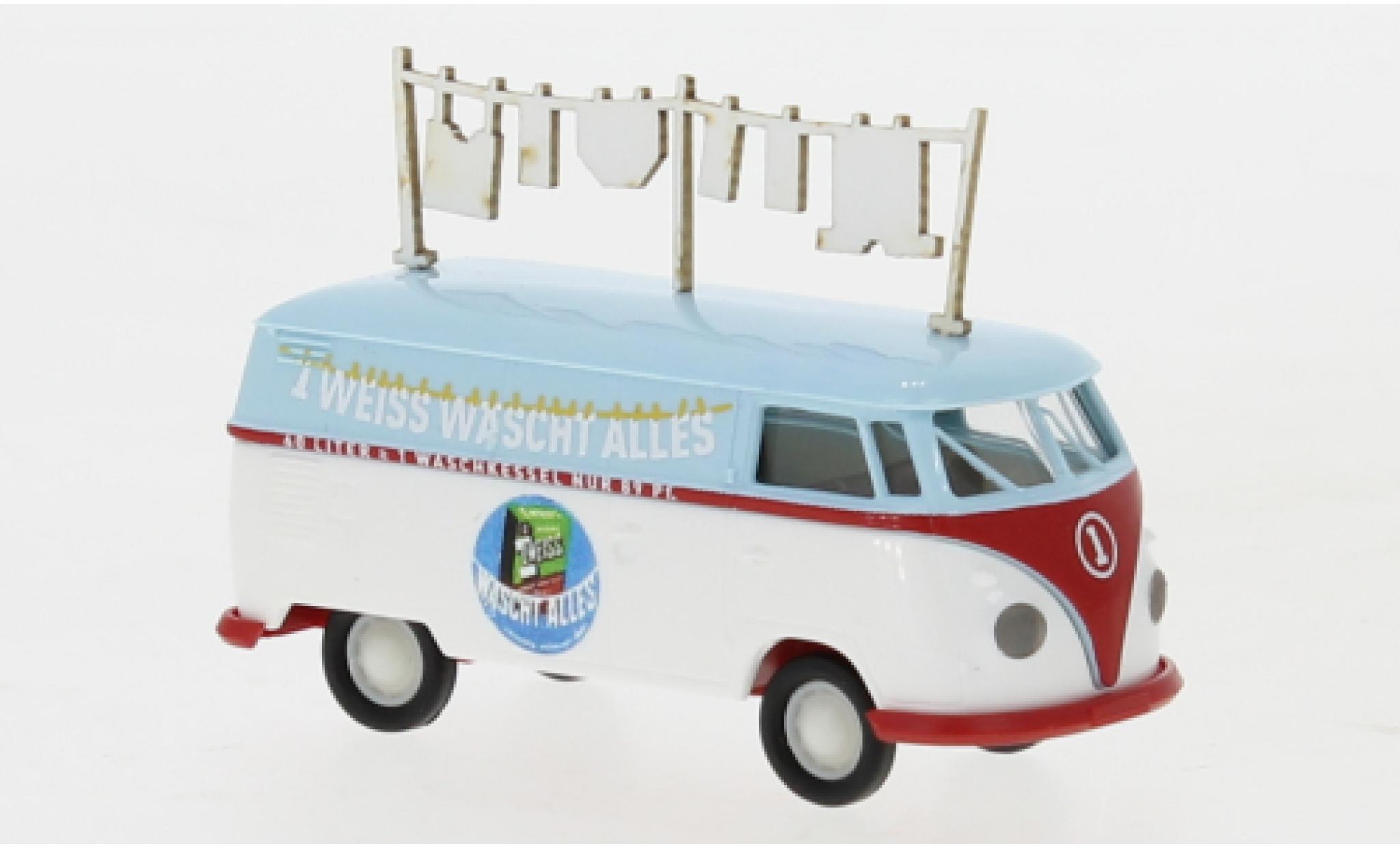 Volkswagen T1 1/87 Brekina b Kasten 1-white 1960 Exklusiv bei Model Car World diecast model cars