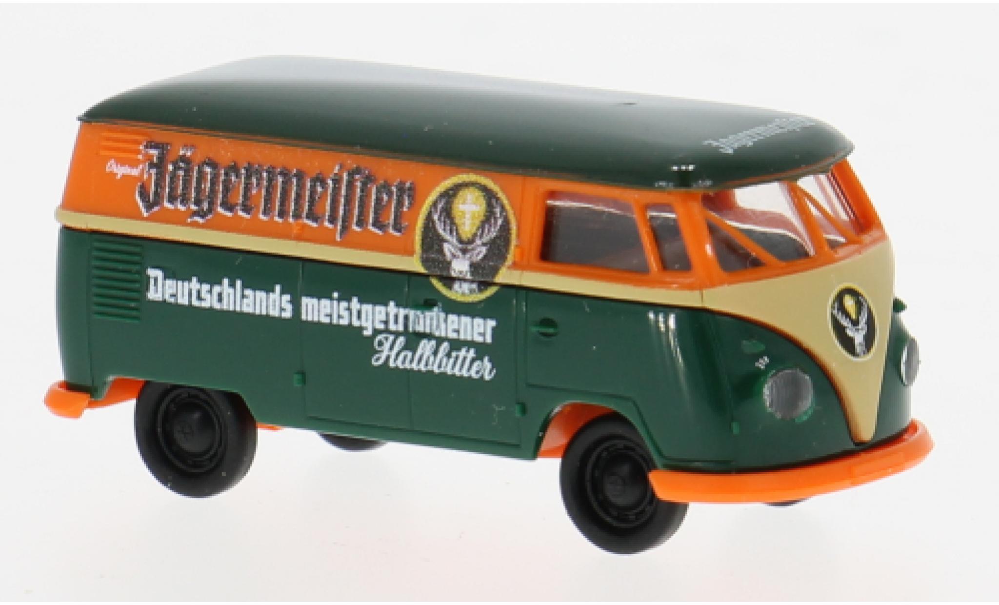 Volkswagen T1 1/87 Brekina b Kasten 1960 J&auml;germeister 1:87 diecast model cars