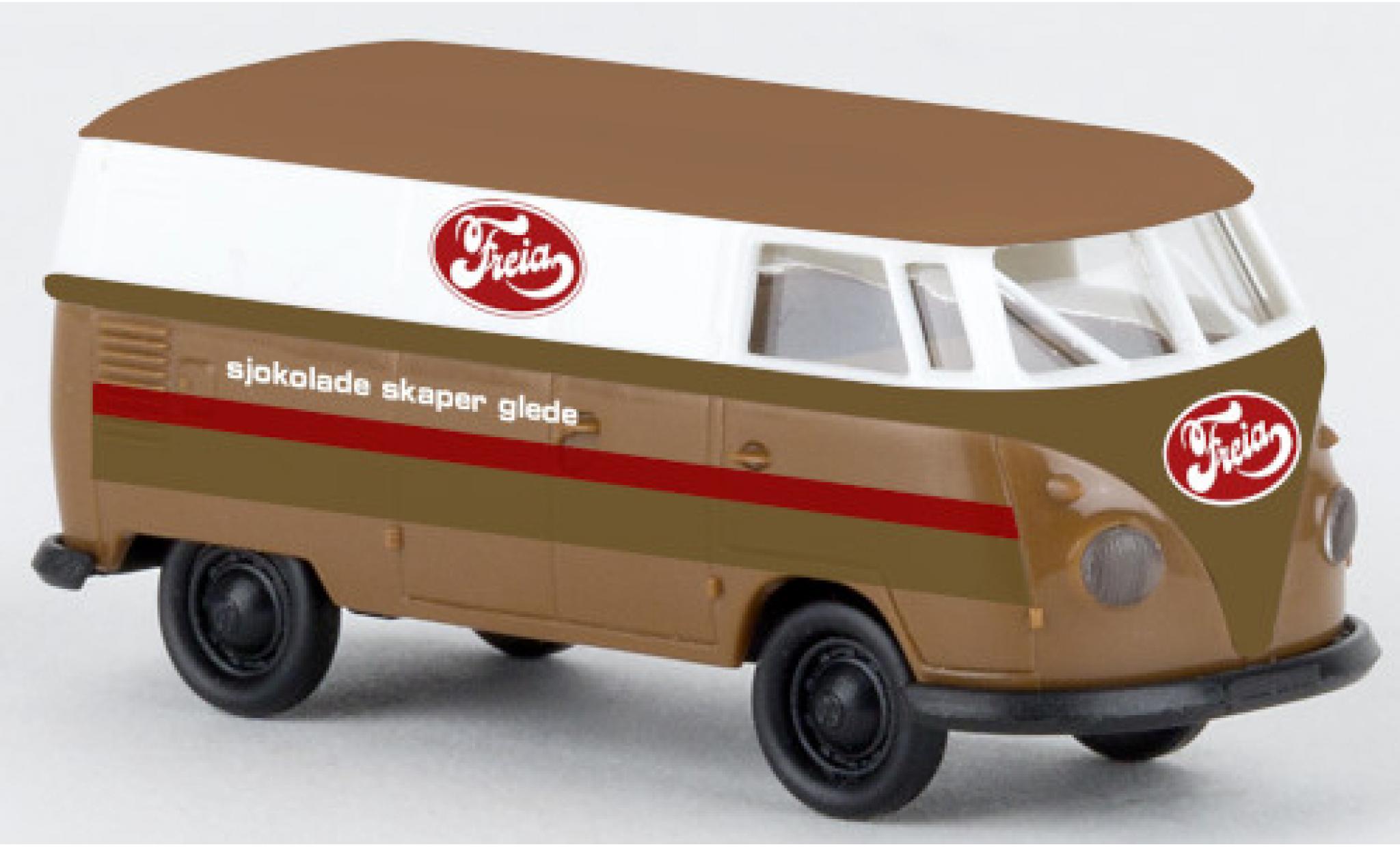 Volkswagen T1 1/87 Brekina b Kasten Freia 1960 diecast model cars